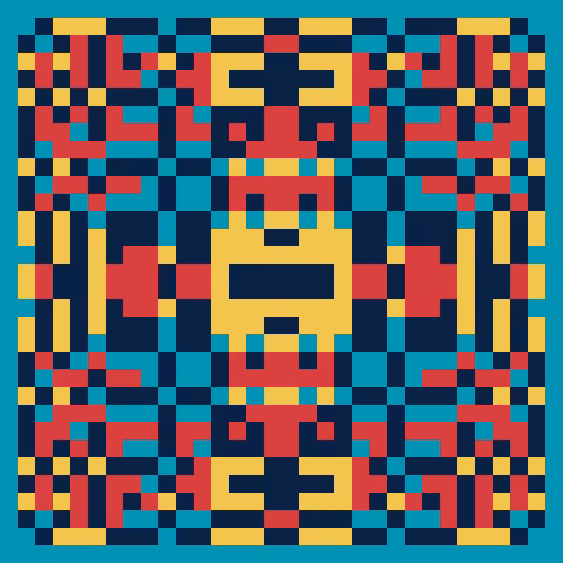 Pixel Mandala #19