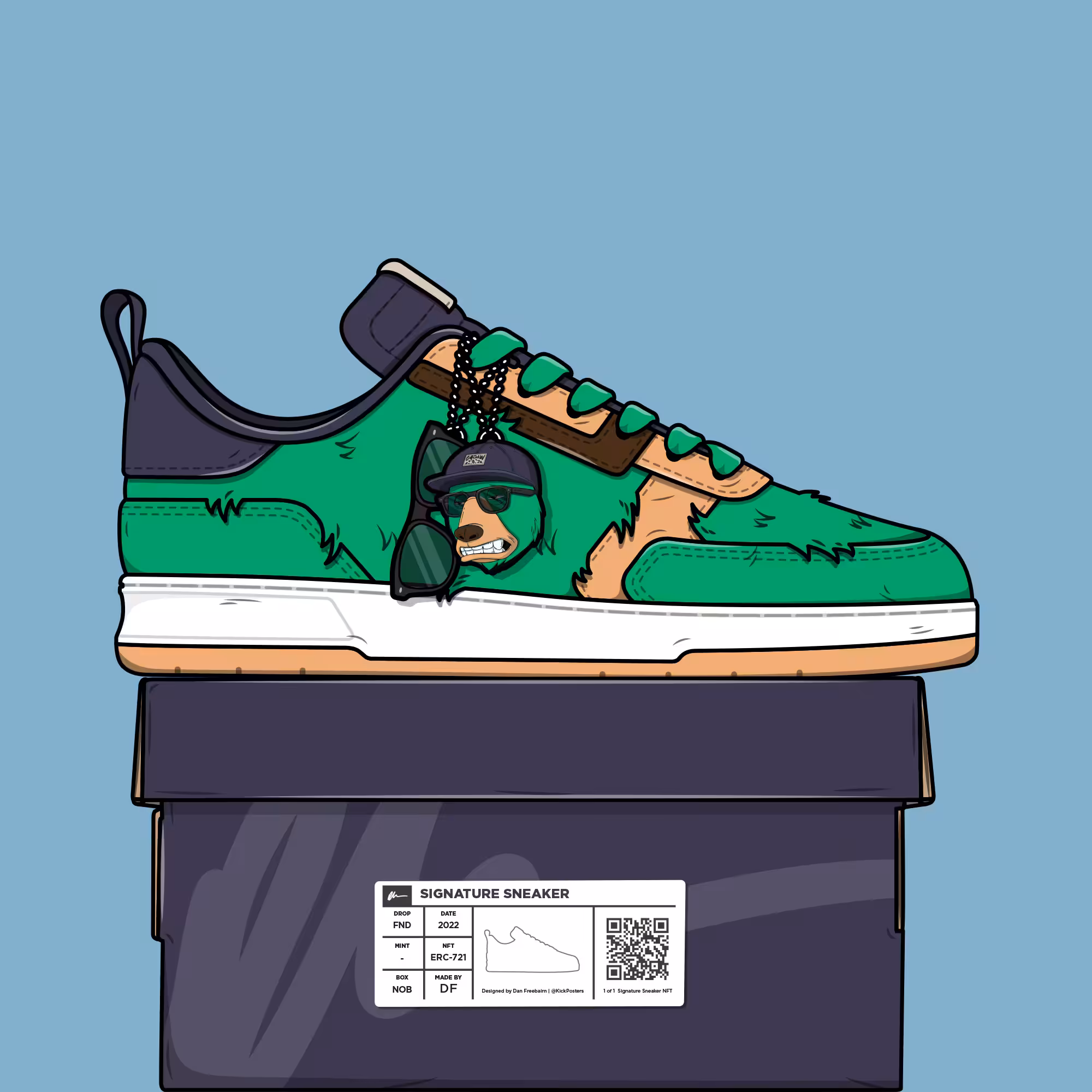 Signature Sneaker 'Not Okay'