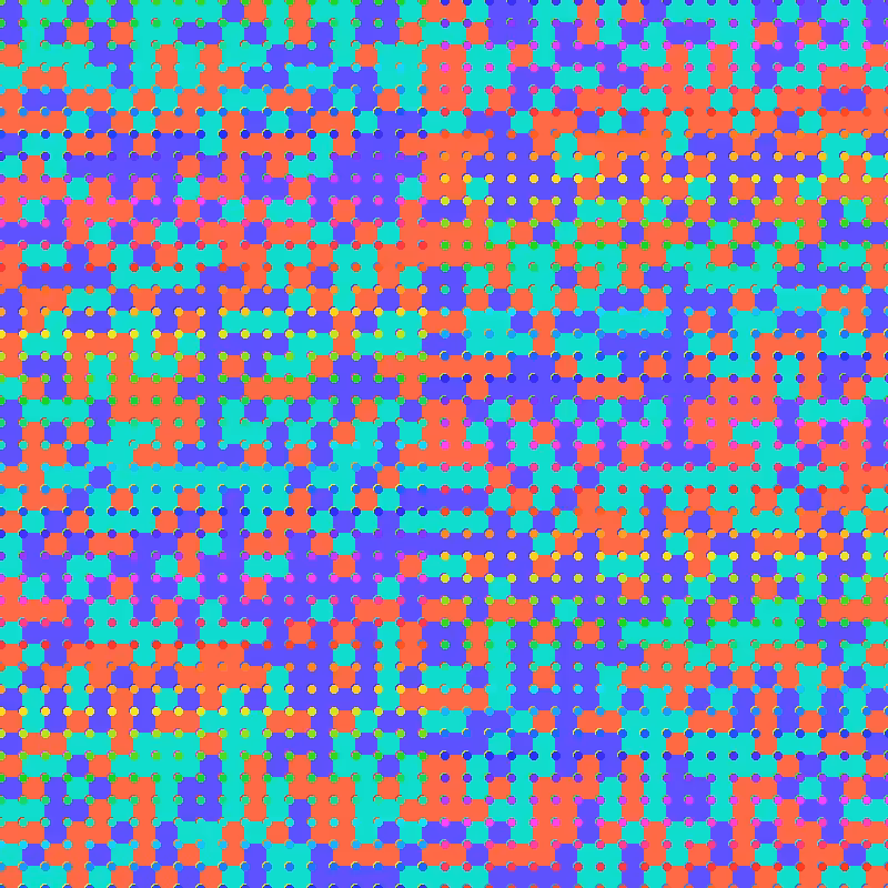 Squares and dots #15