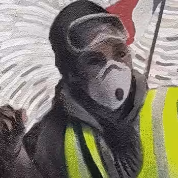 Fresco 04 - #046/100 "Liberty leading the people 2019"