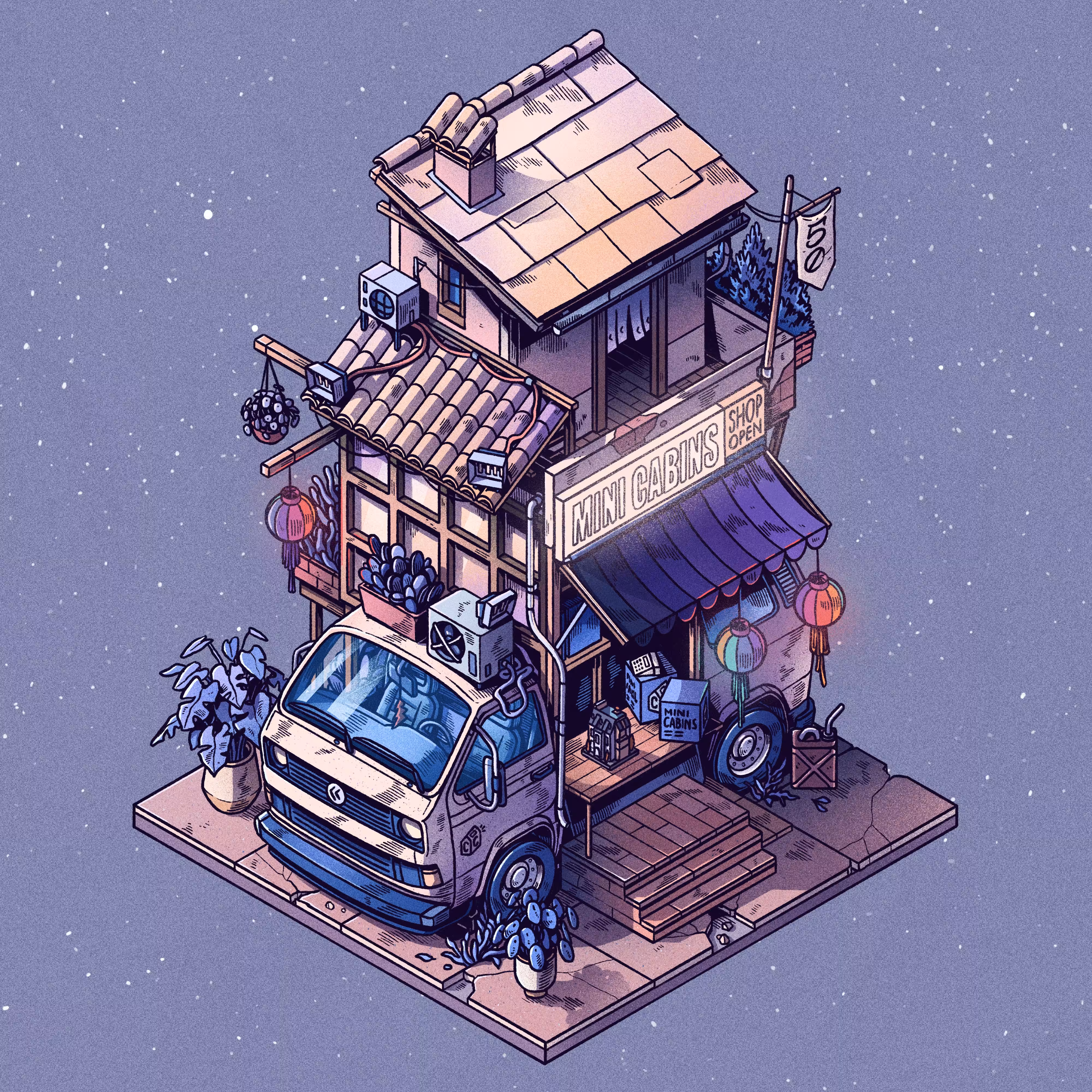 Curious Cabins #50: Caravan #777