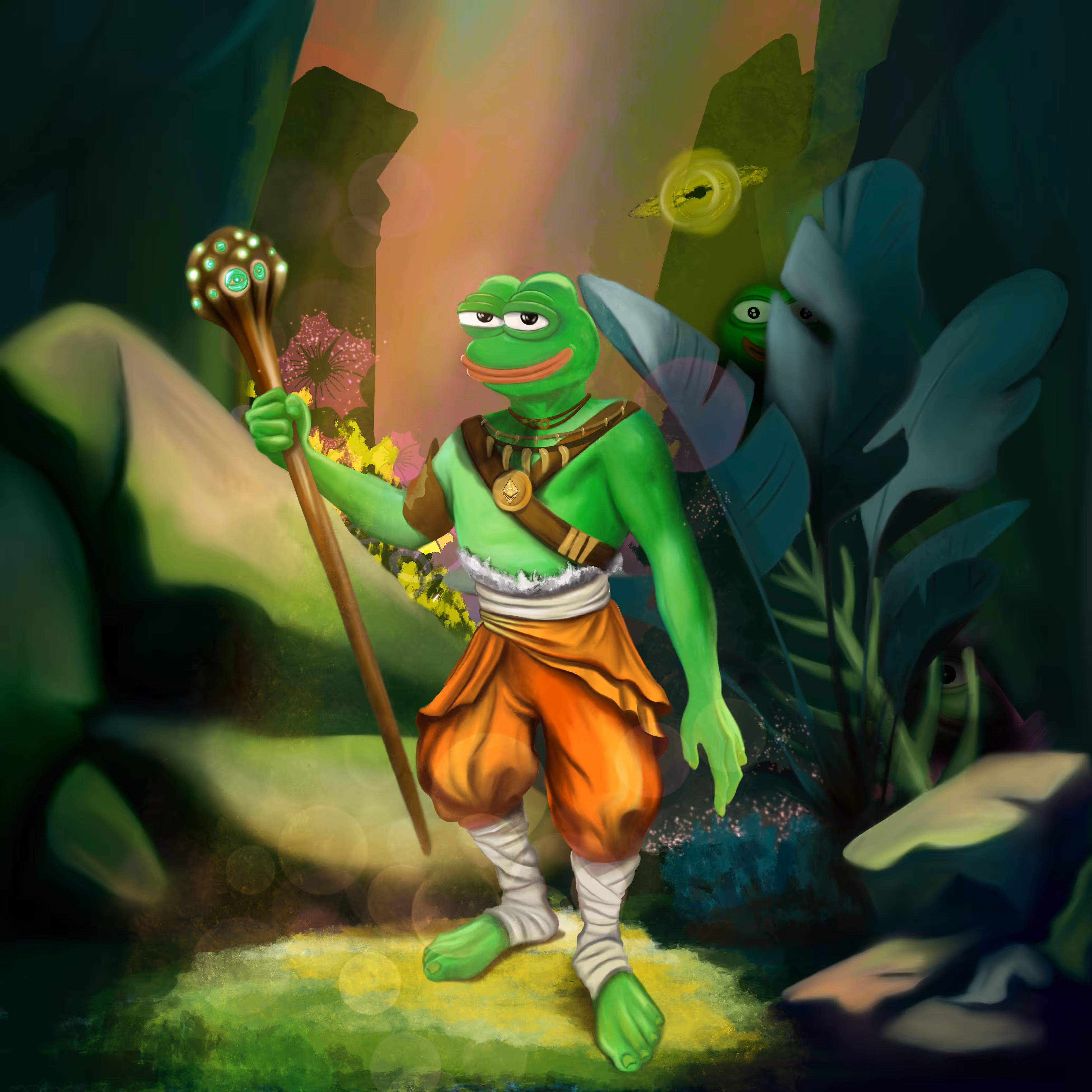 Pepe The Jungle Frog