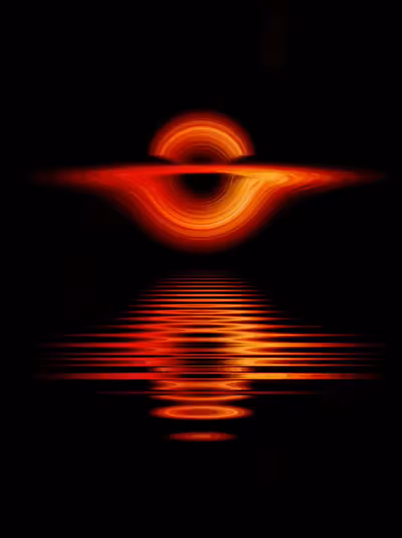 Black Hole mirrored 