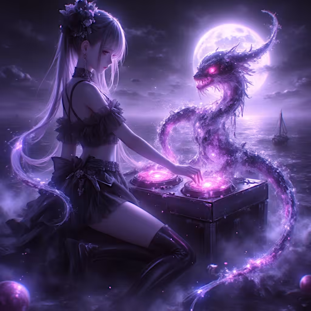 "Selene, Conductor of the Shadow Orchestra"