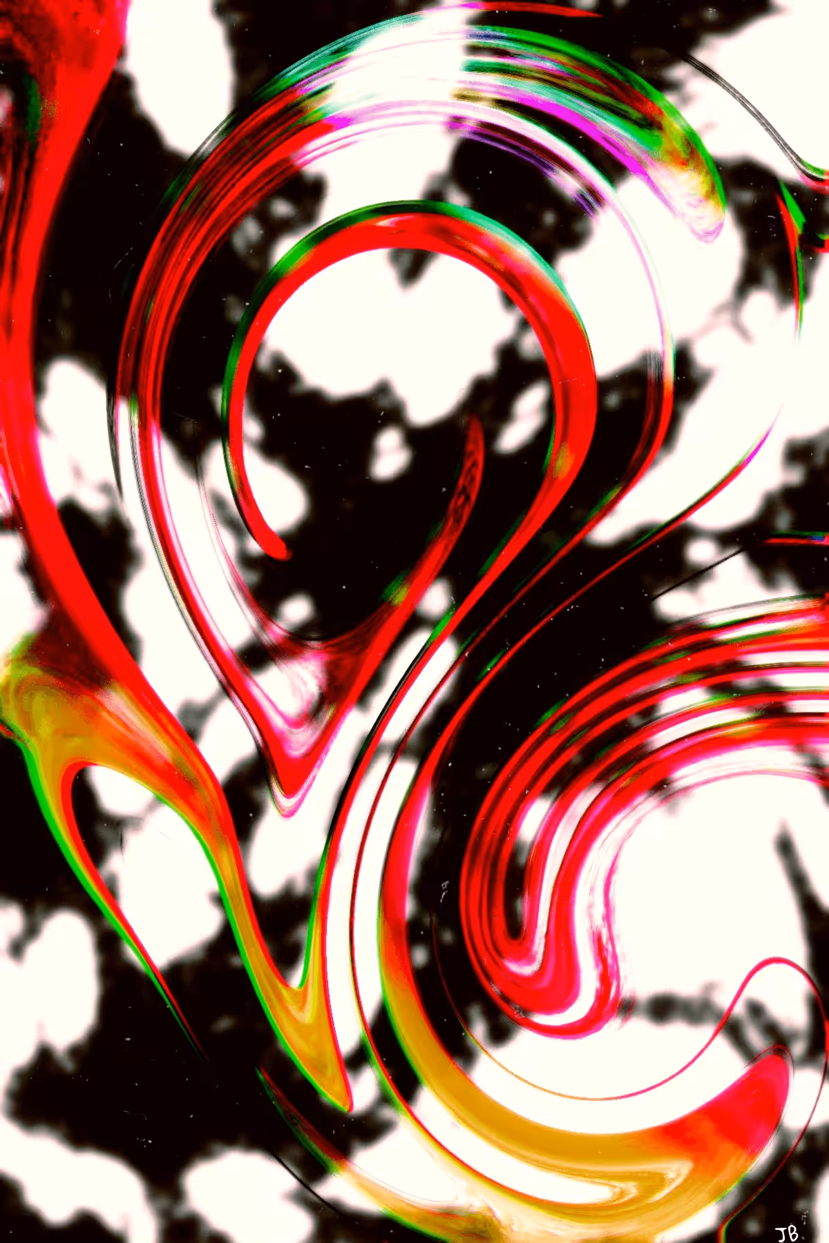 Red Swirls