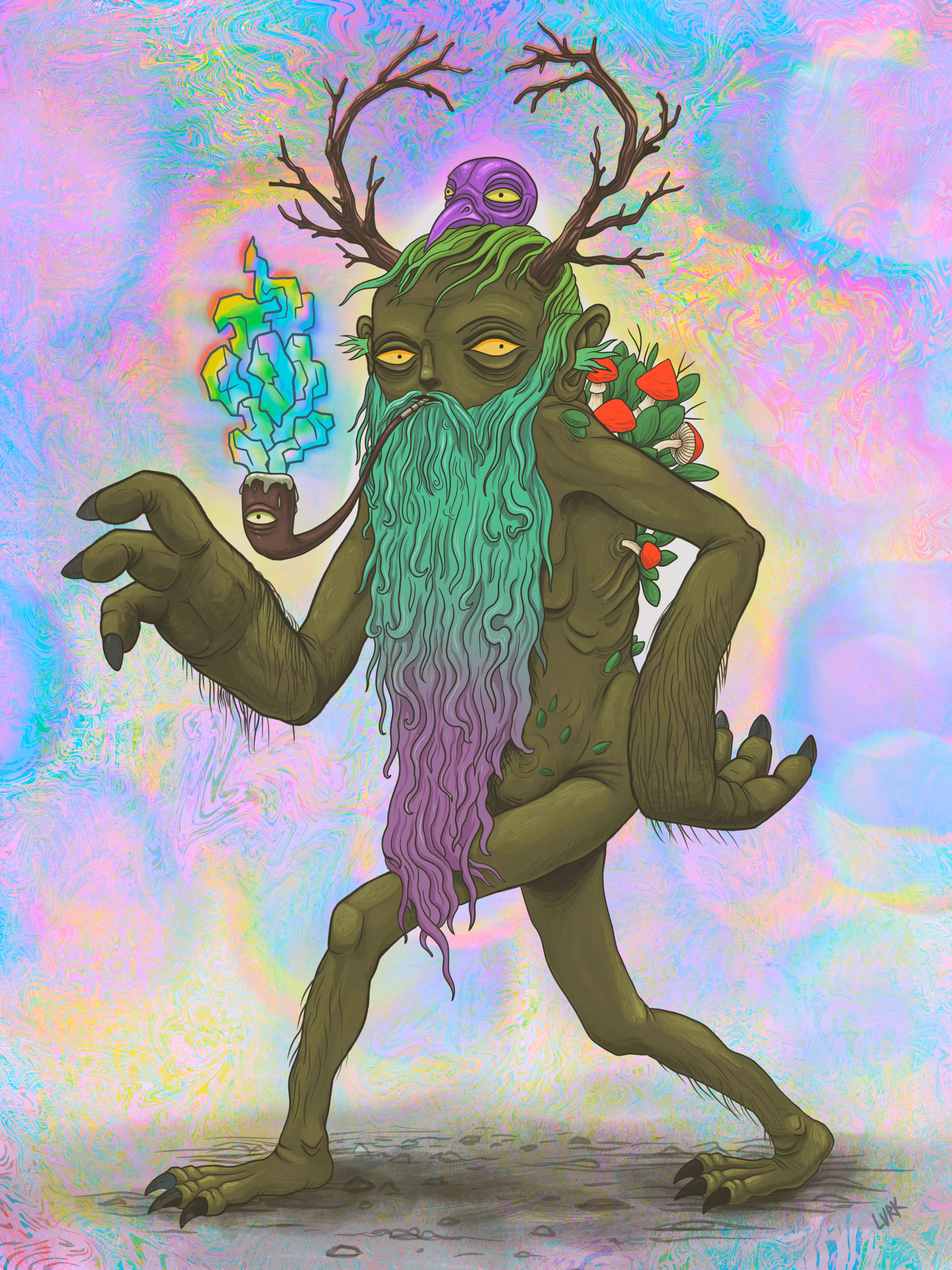 lurk loves you: The Green Walker