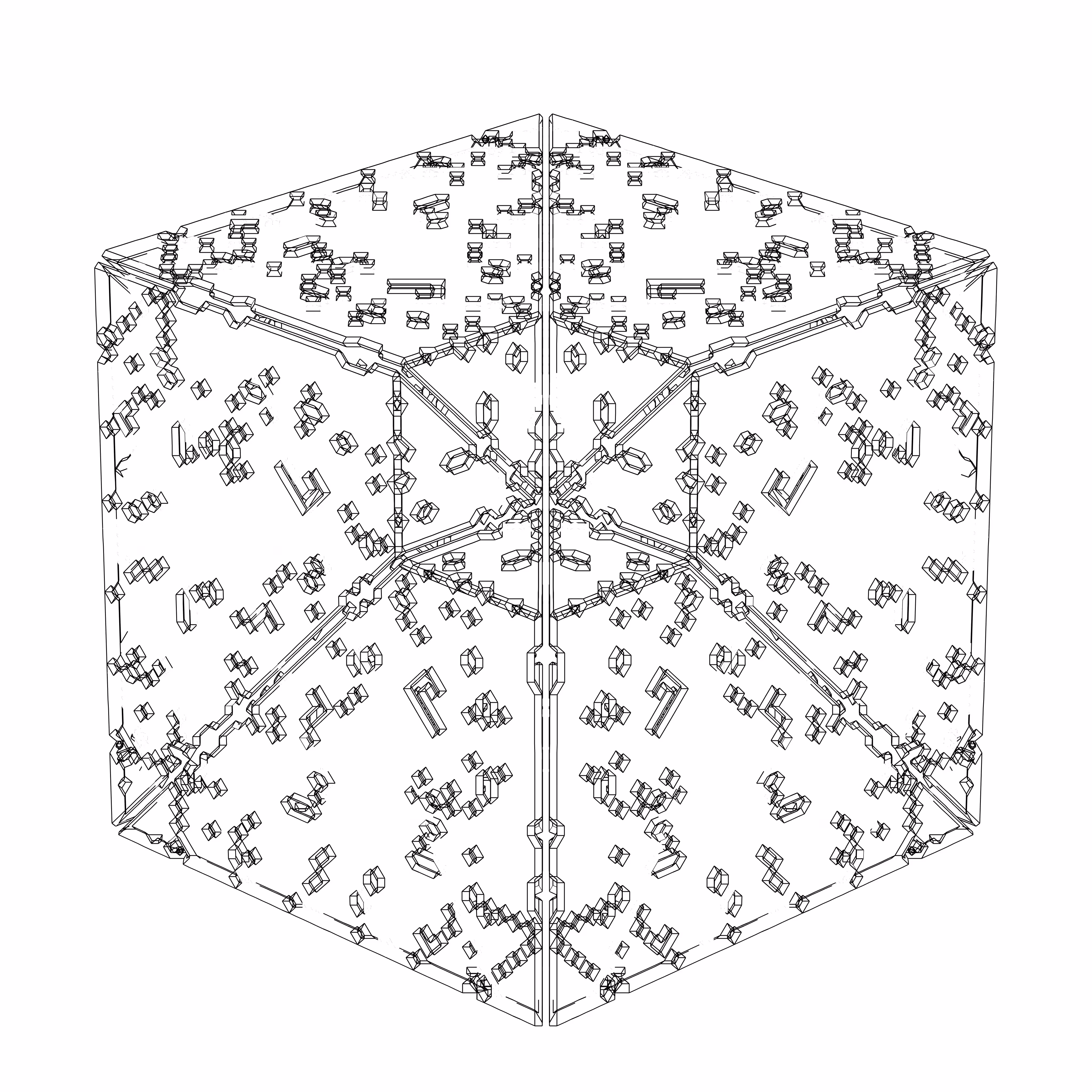 LL21 Alien Art Cube #241