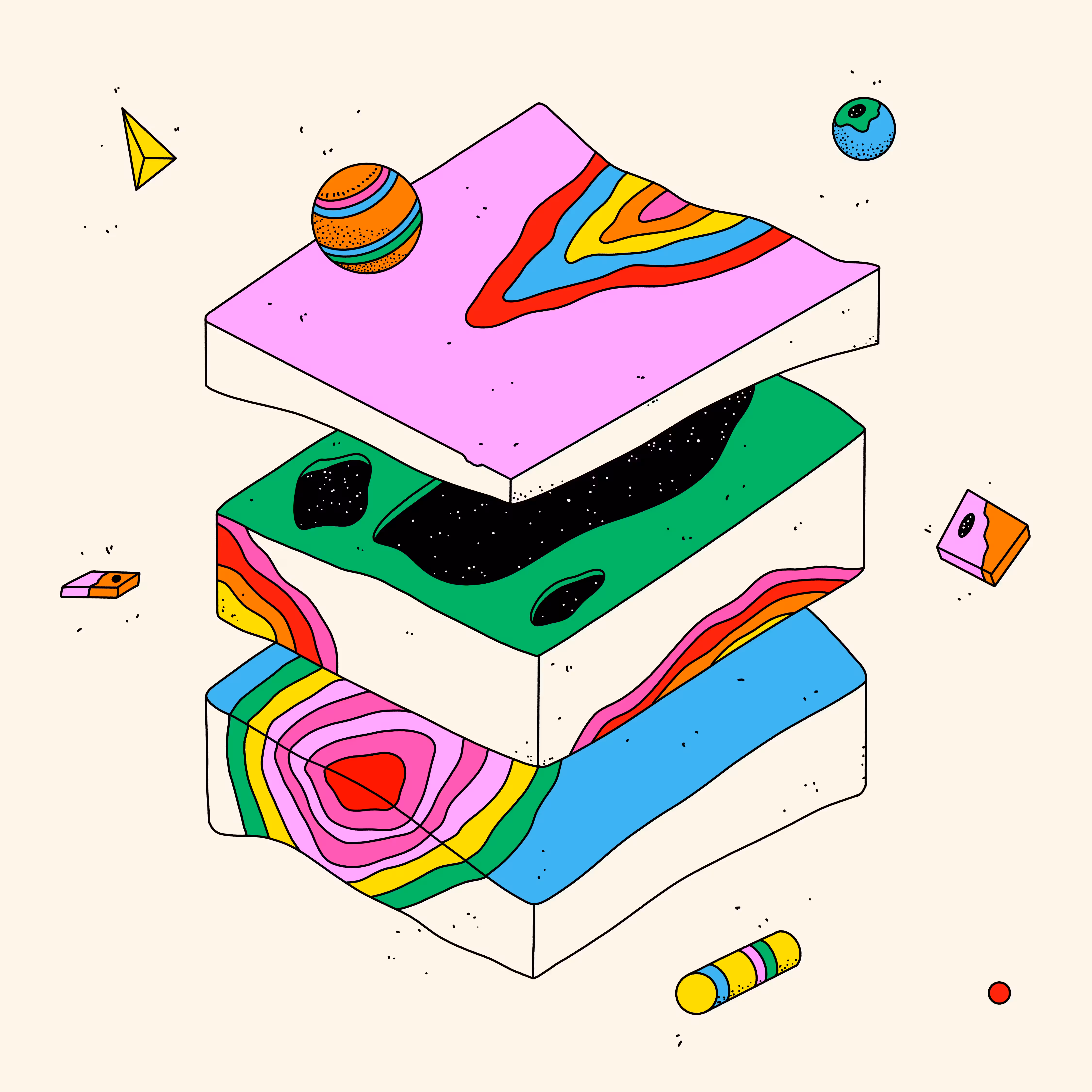 🌈🍦🥪
