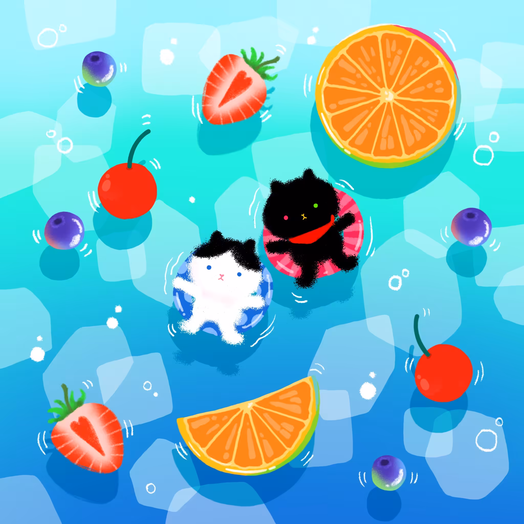 Blue Hawaii Fruit punch