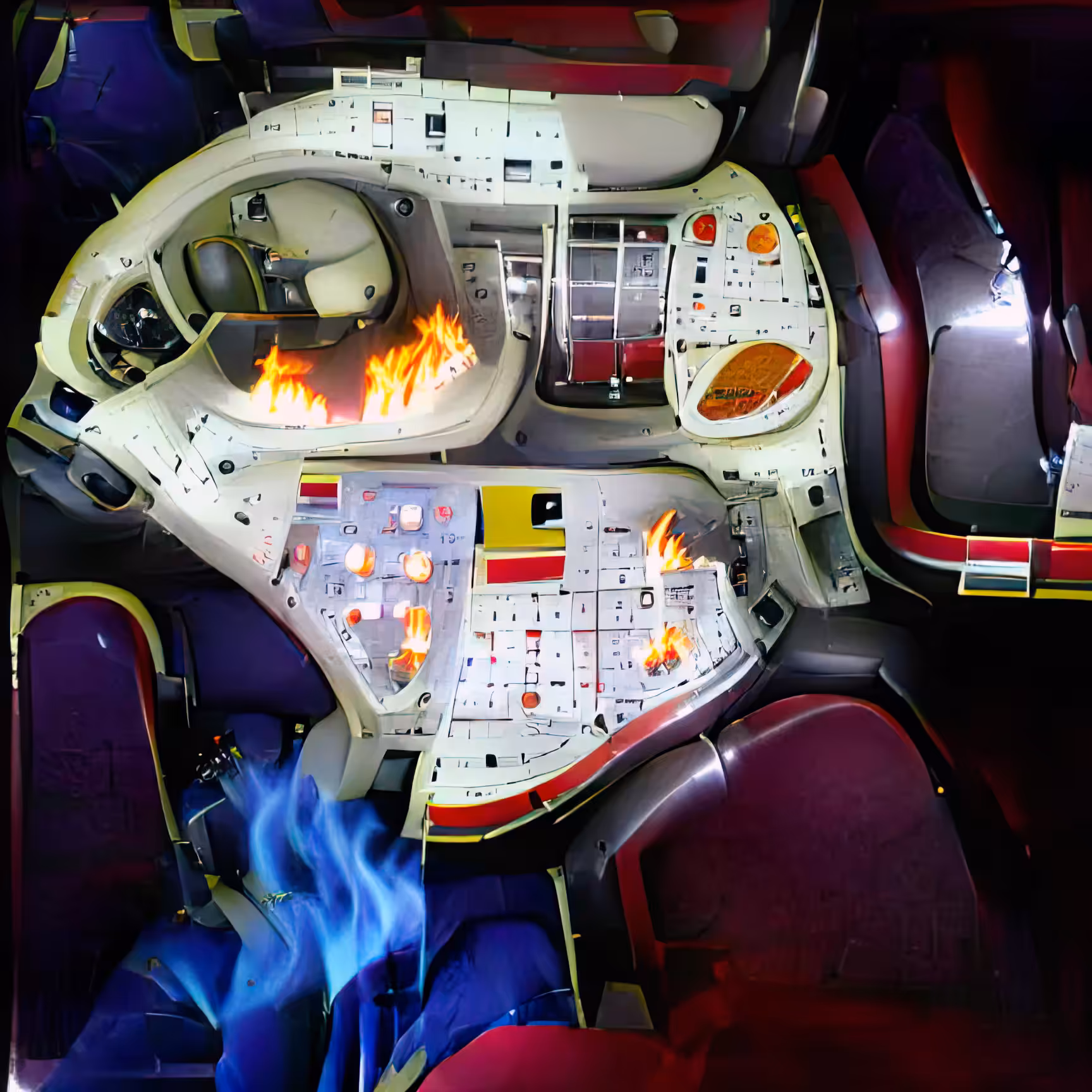 Inside Frigate 470/501