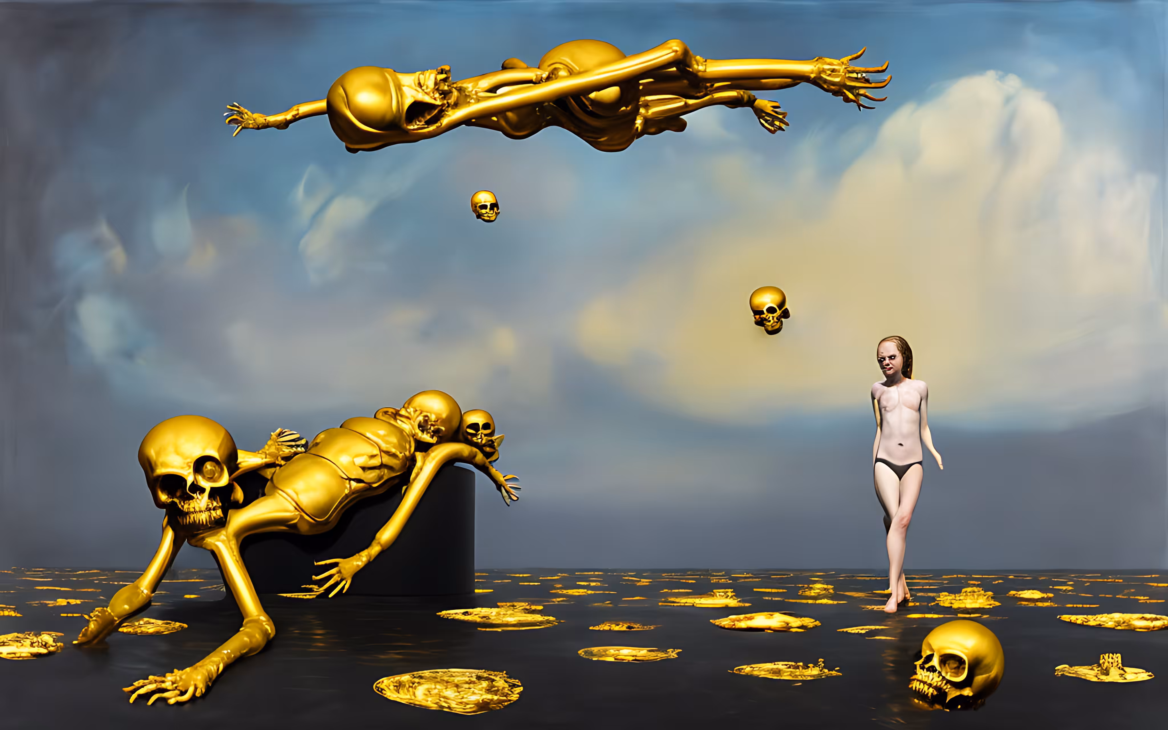 "Skulls of friends"-63