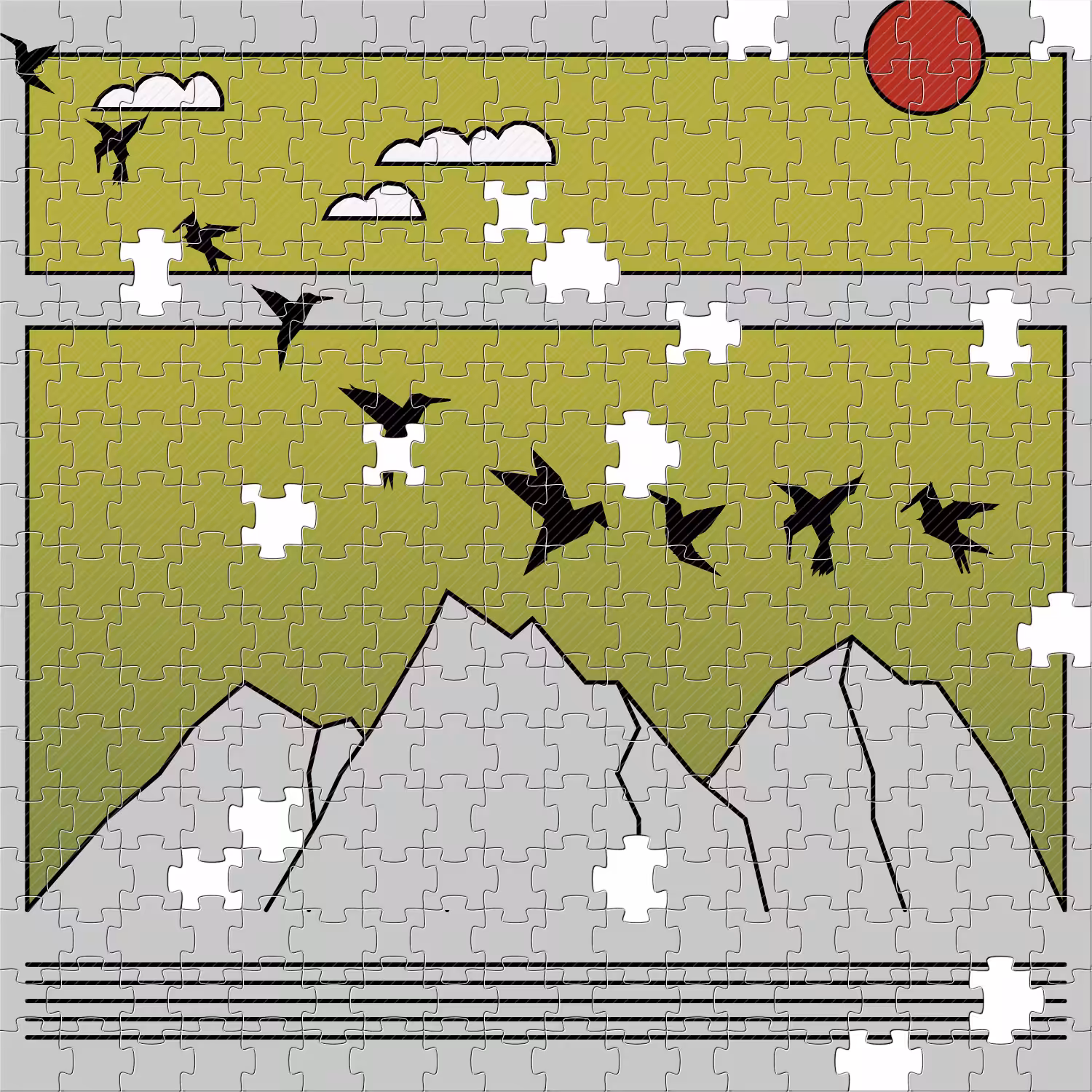 Puzzles & Birds #2