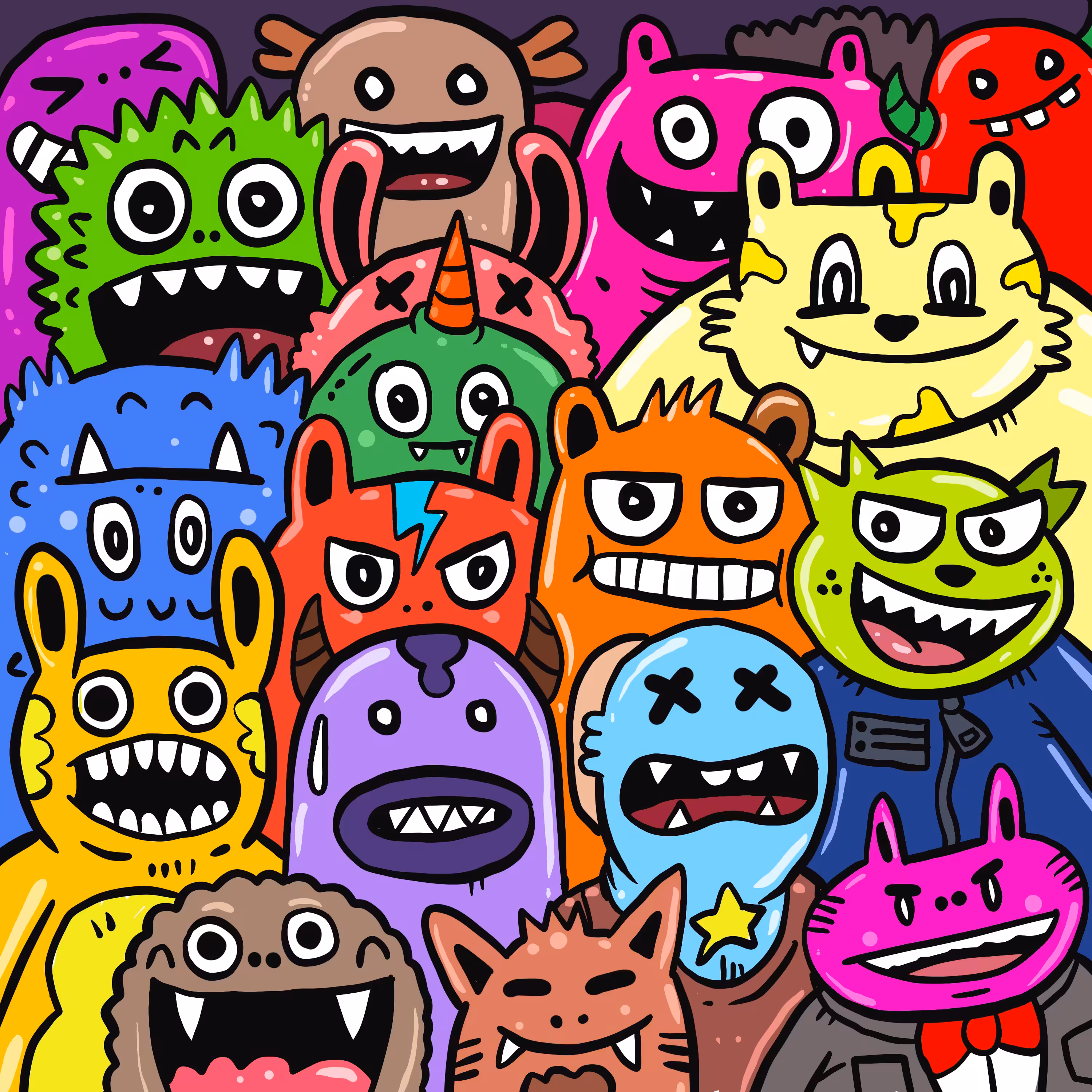 Doodle Family Portrait