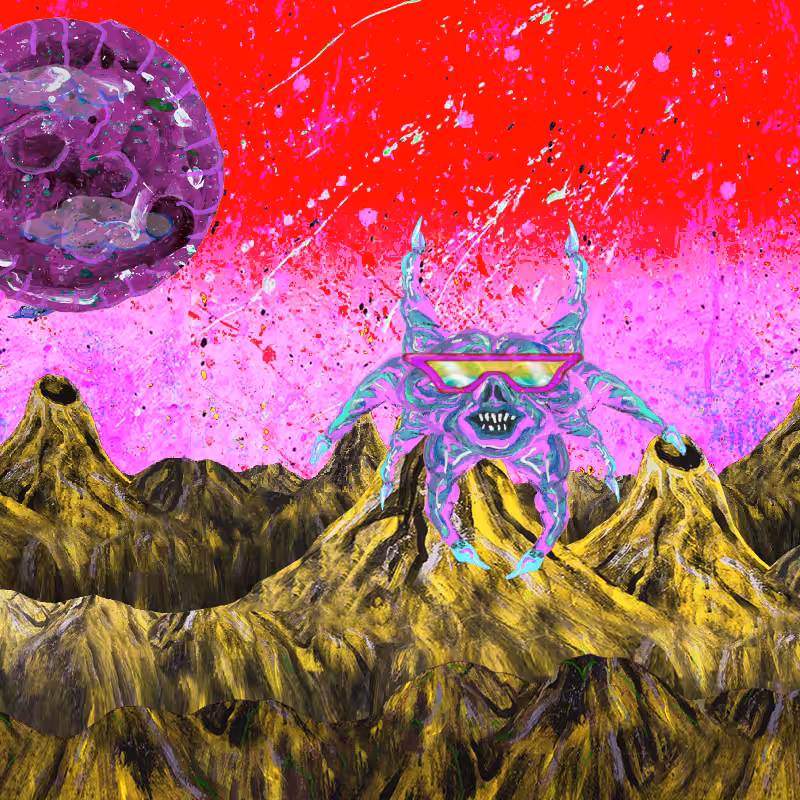 Ultra Rare 6-Armed 2-Tailed Buzzing Weirdo #2