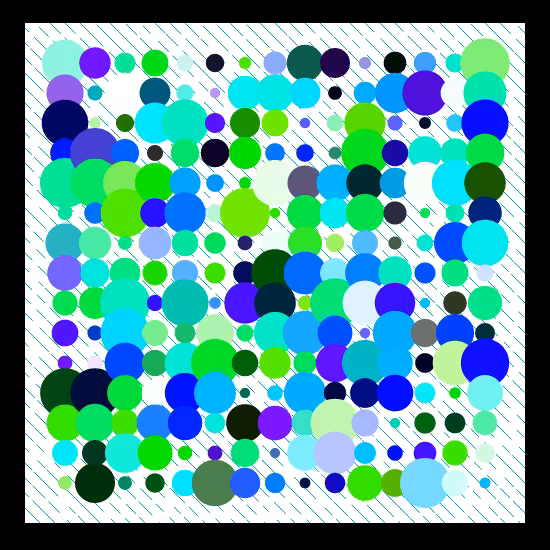 Dots in the Rain #125
