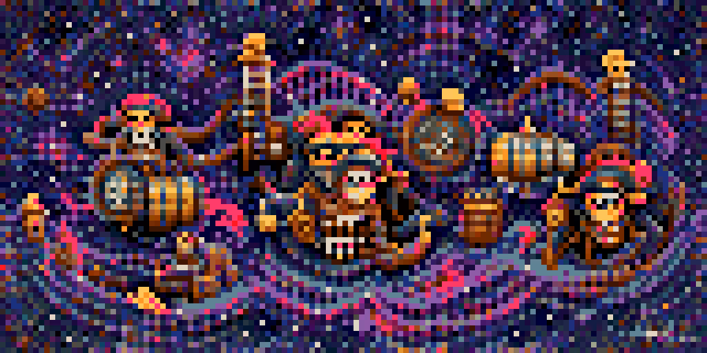 Space Monkey Pirate Endeavor, Code Named Purple