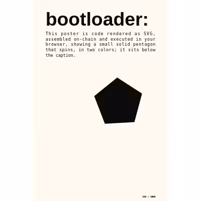 bootloader: selfie #238