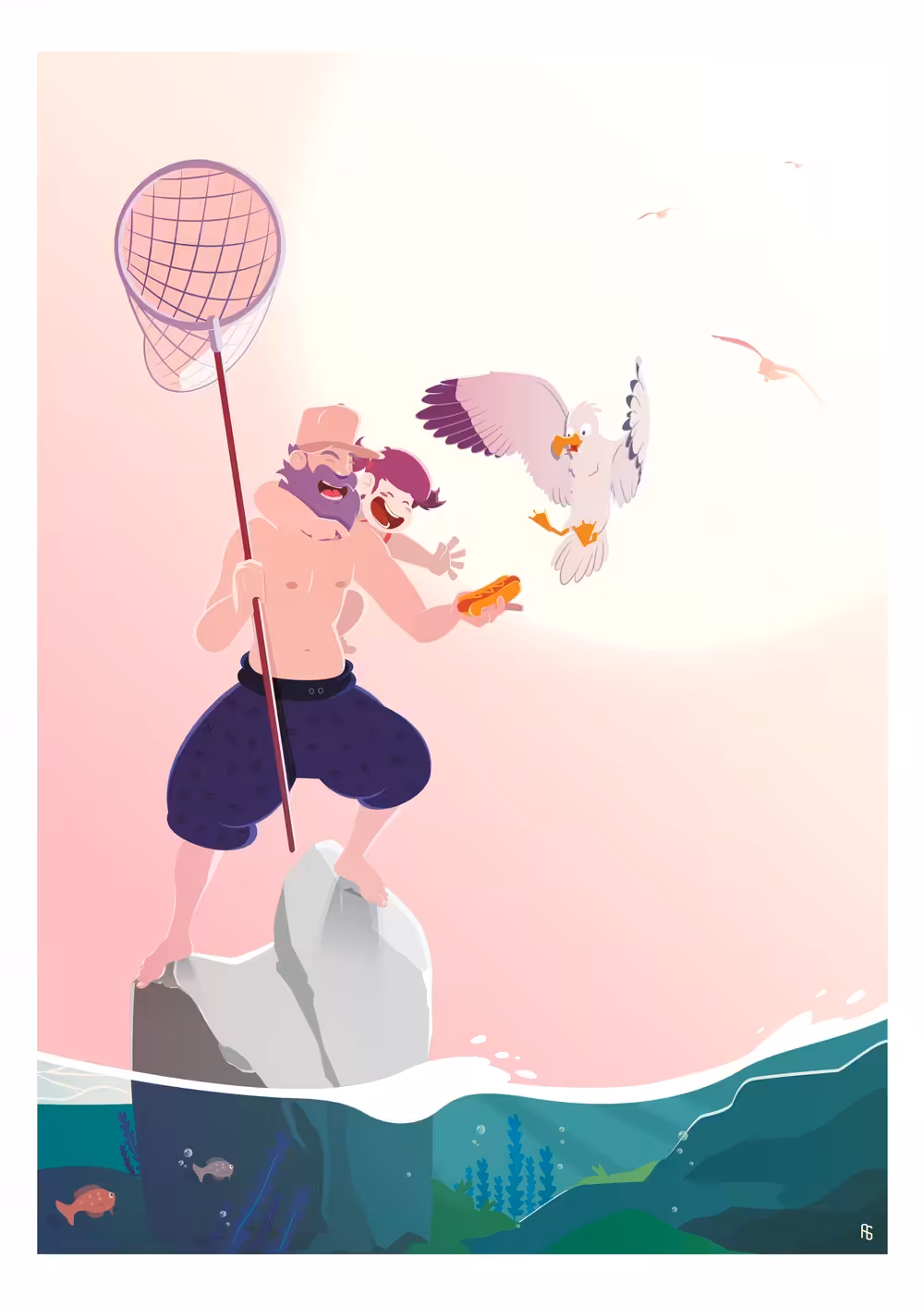 STAY AT HOME DAD - Fishing #2