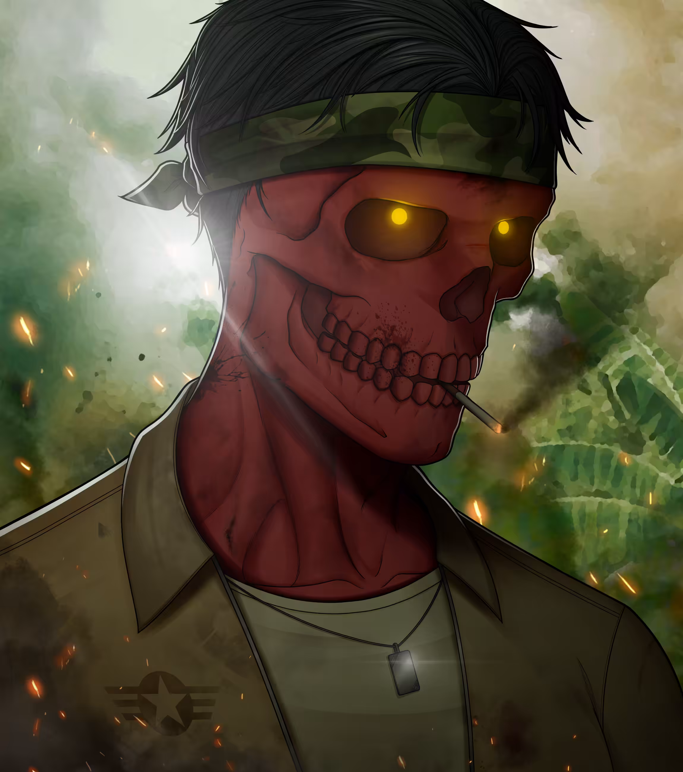 Lou Undead Rambo