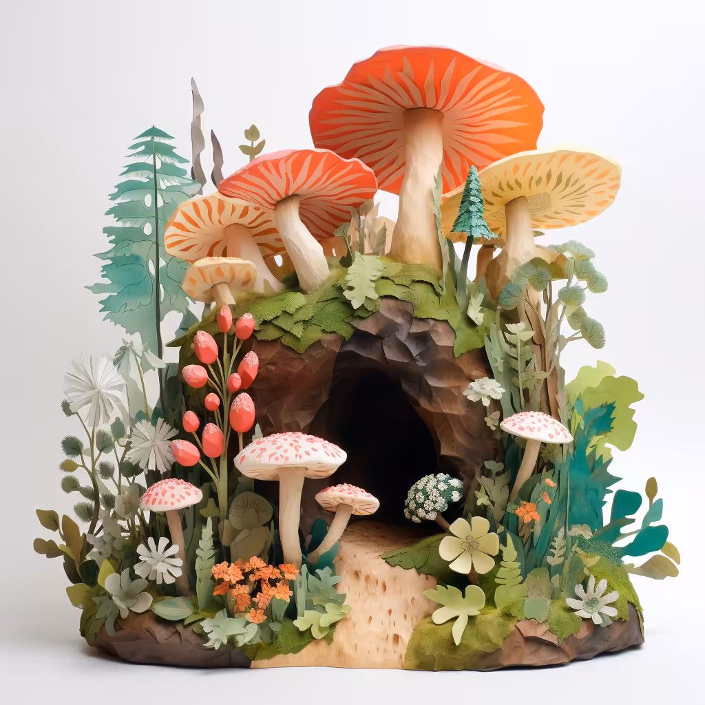 Mushroom Bouquet #1