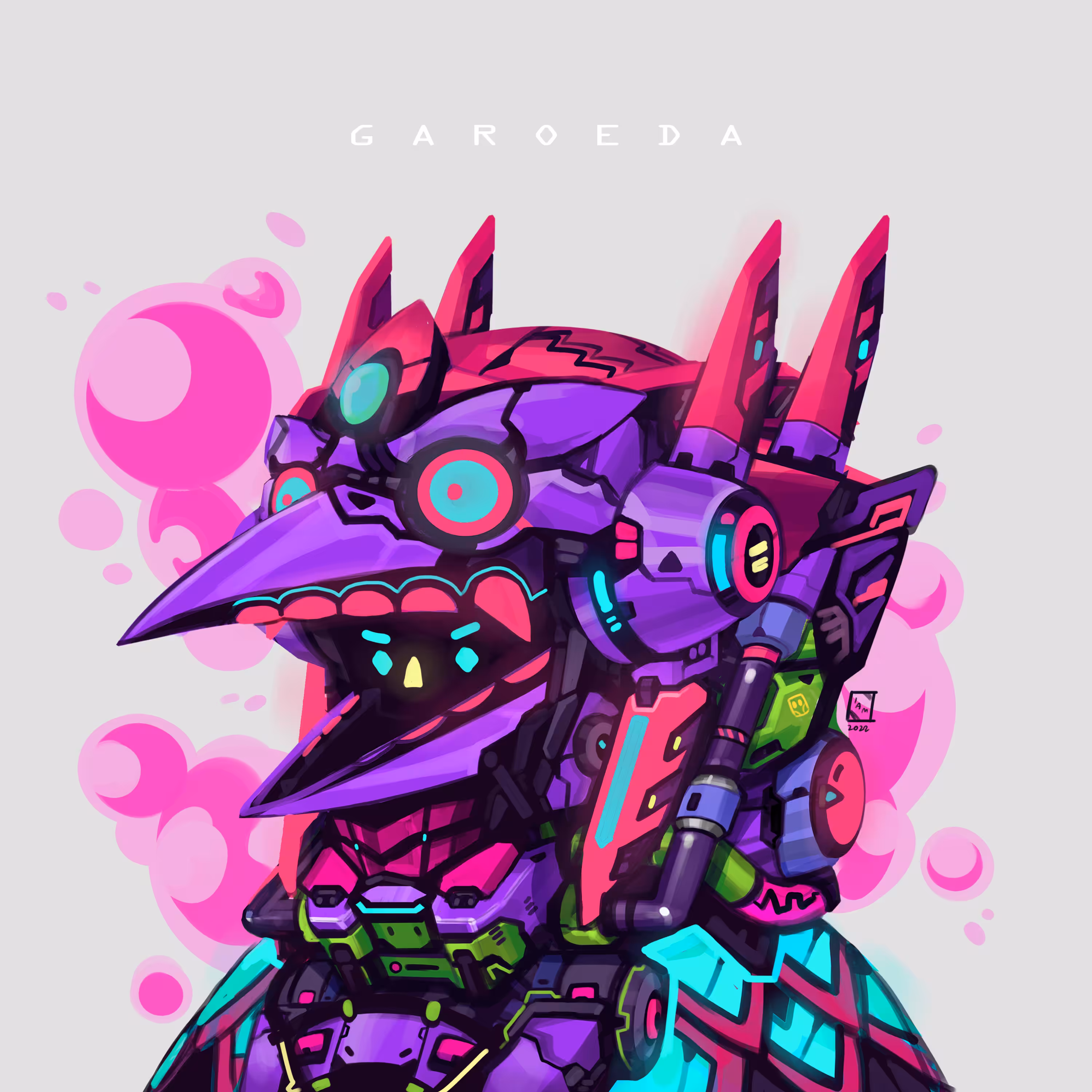 Garoeda machine-head