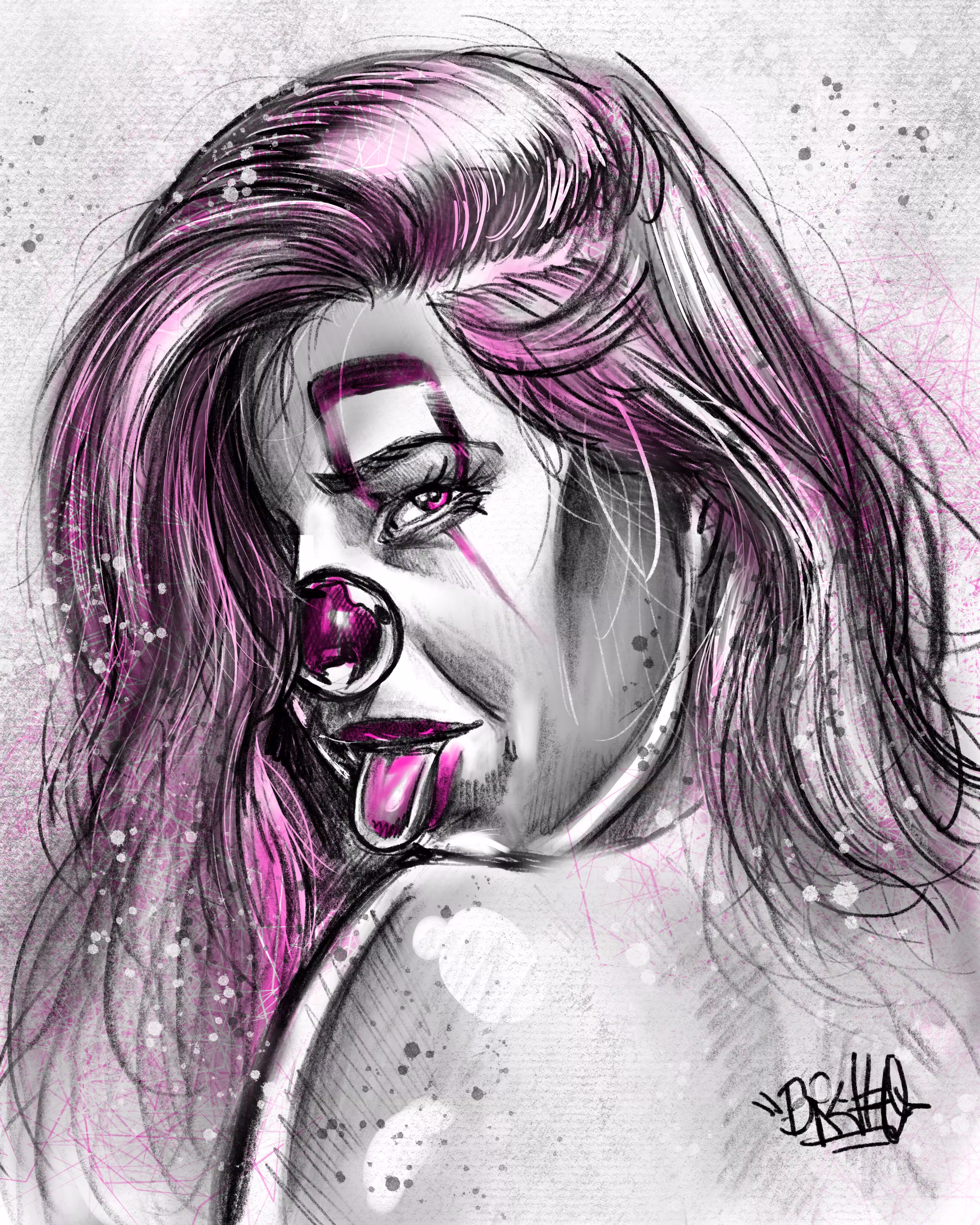 Clown gal Obrjkt
