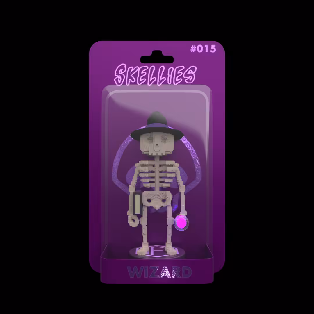 Skellies Voxel - Wizard #015