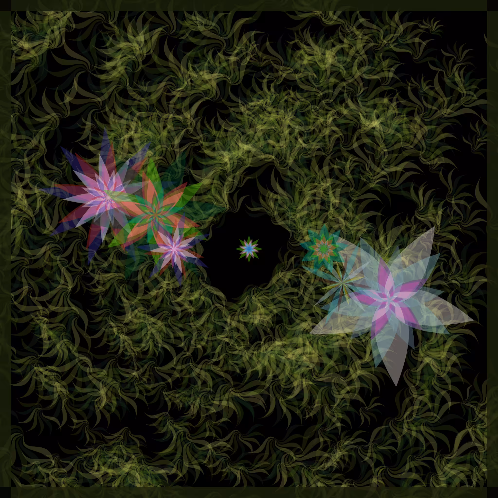 Bezier Garden #62