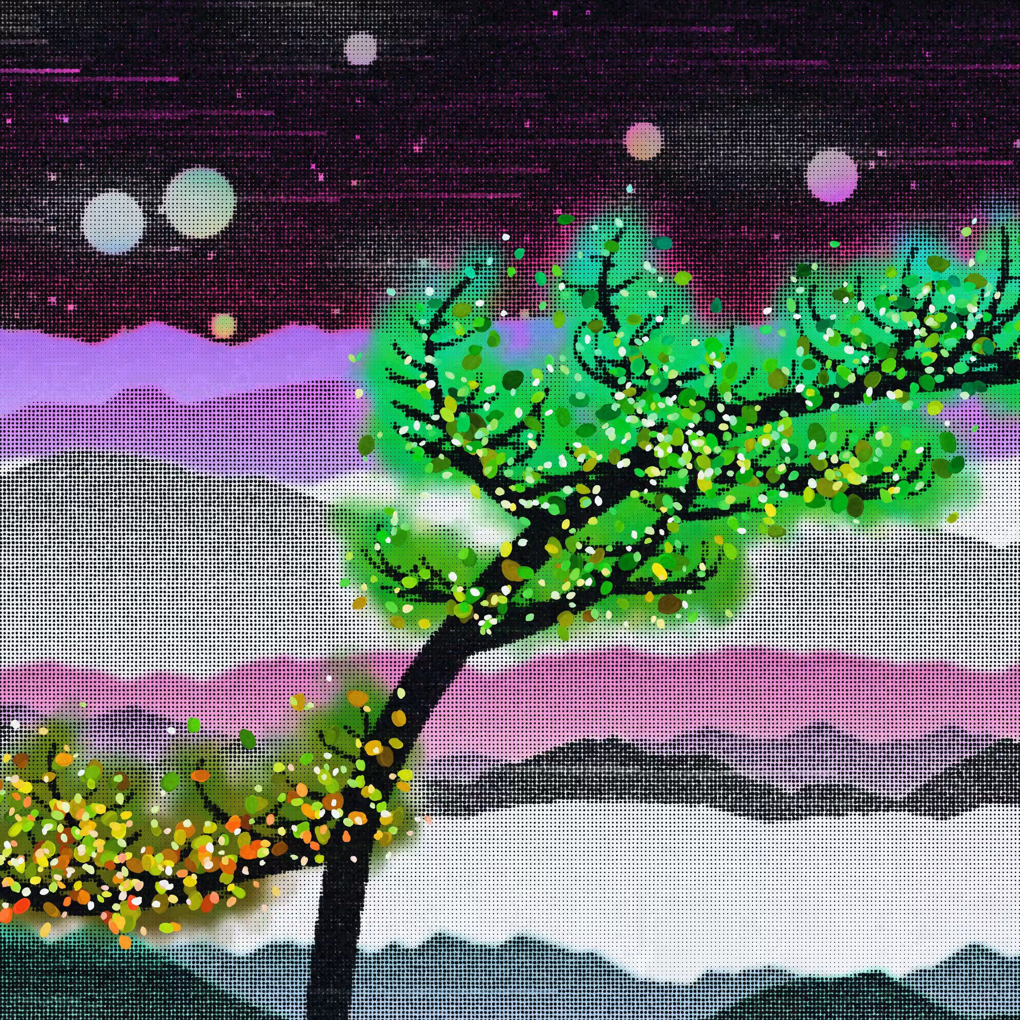 Dithered Branches #226