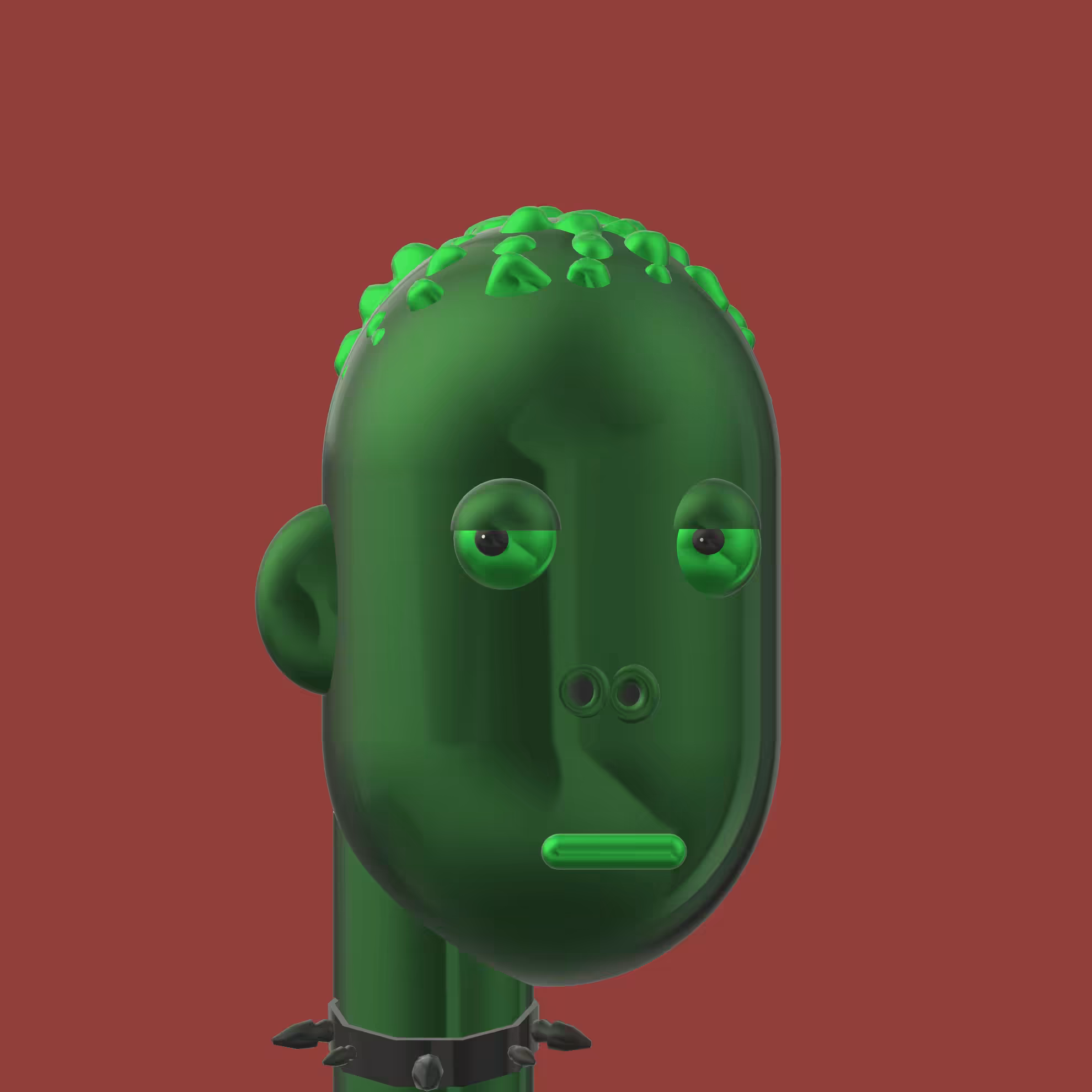3D Metal Punk #77