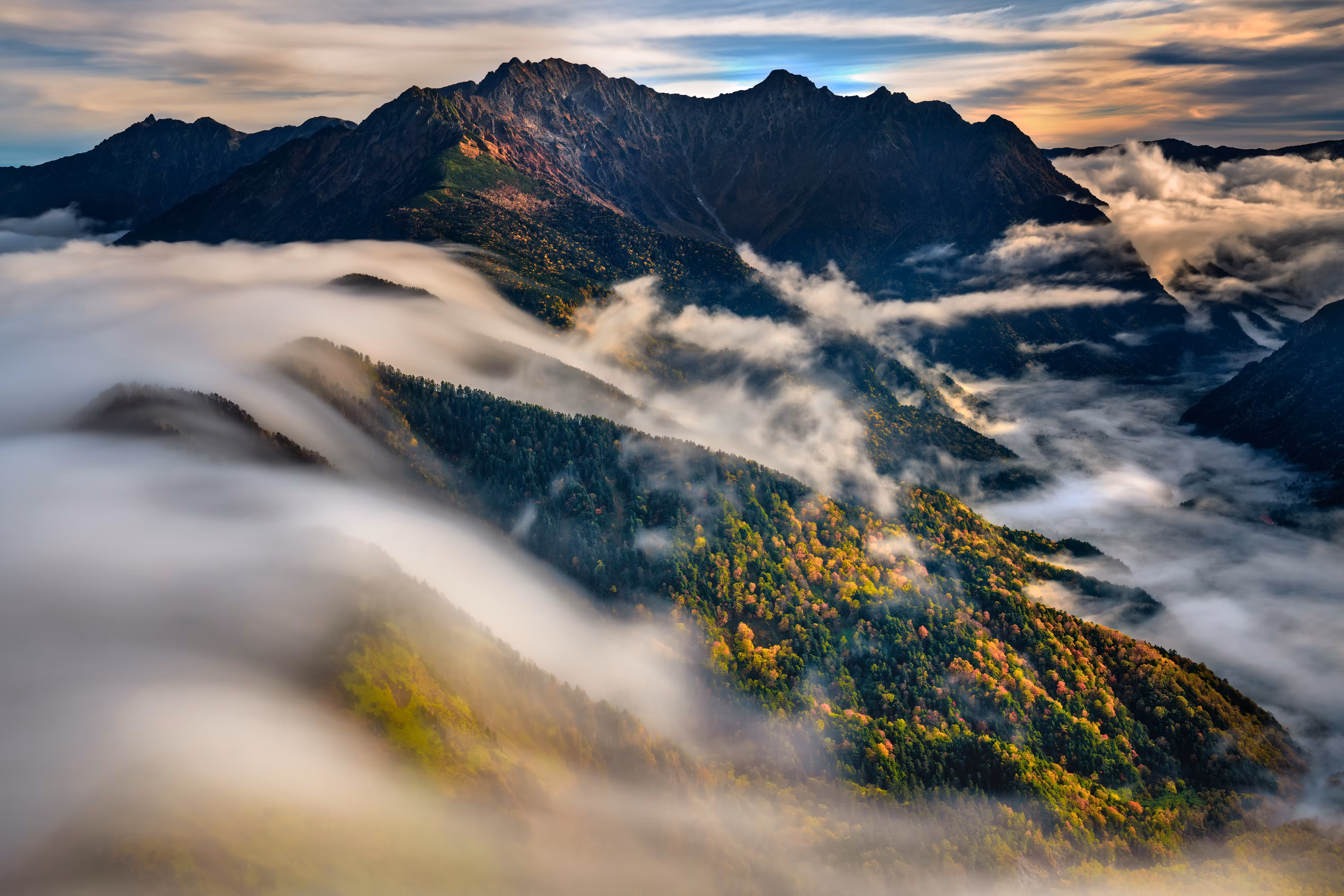 Autumn in the Northern Alps