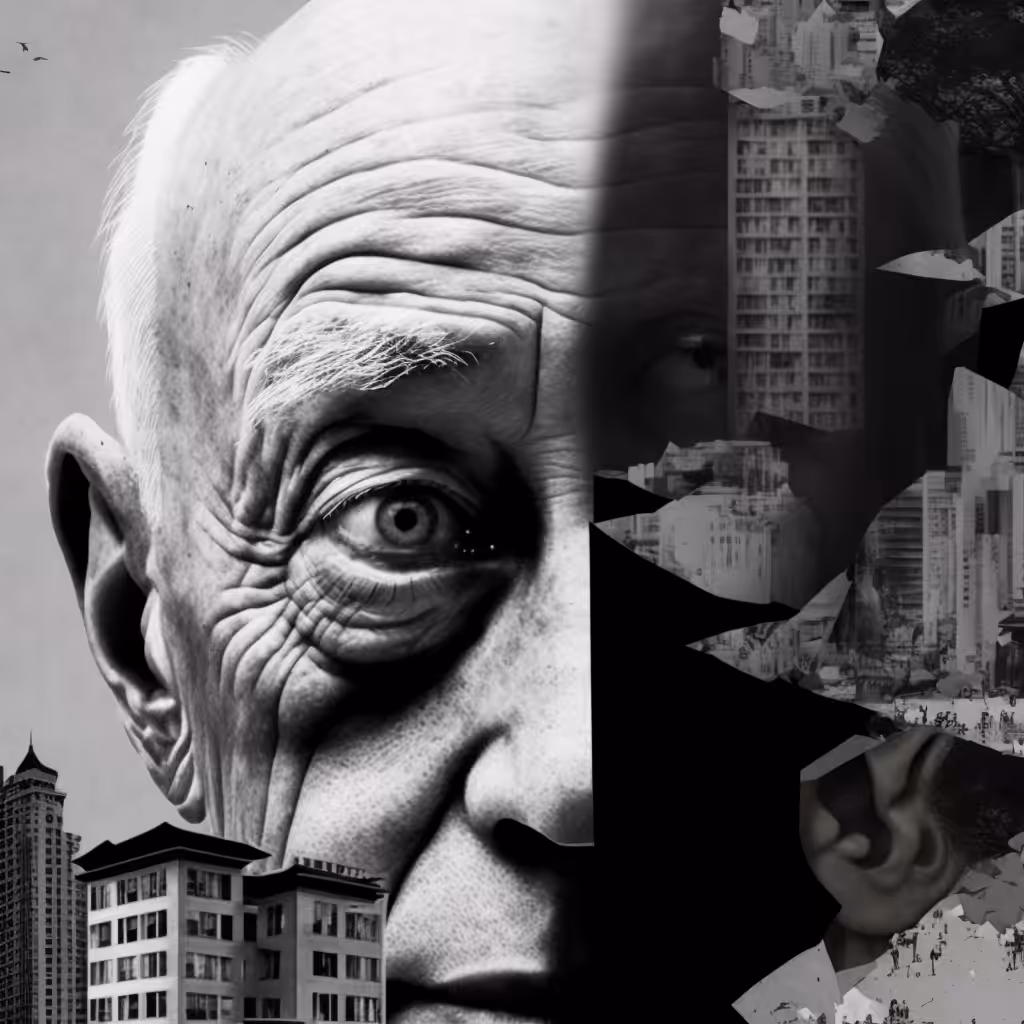 He Sees the City through Eyes of Time