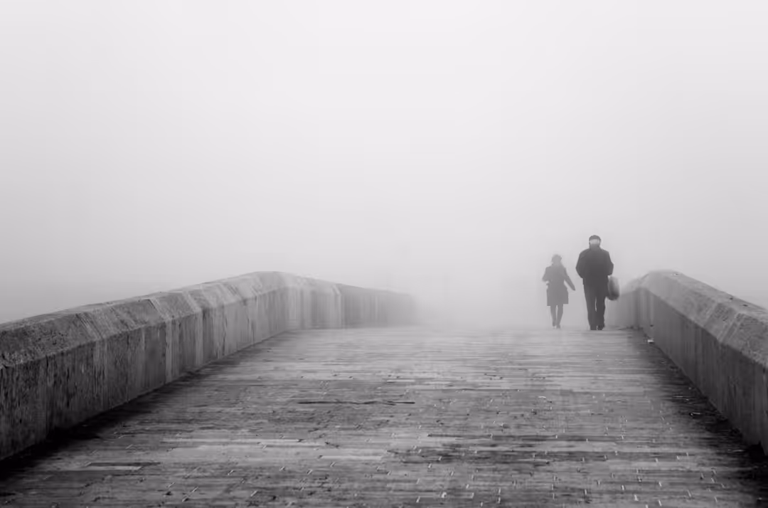 Walking into the Fog