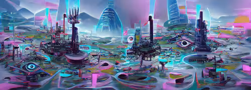 MLArt: Cyber Landscape
