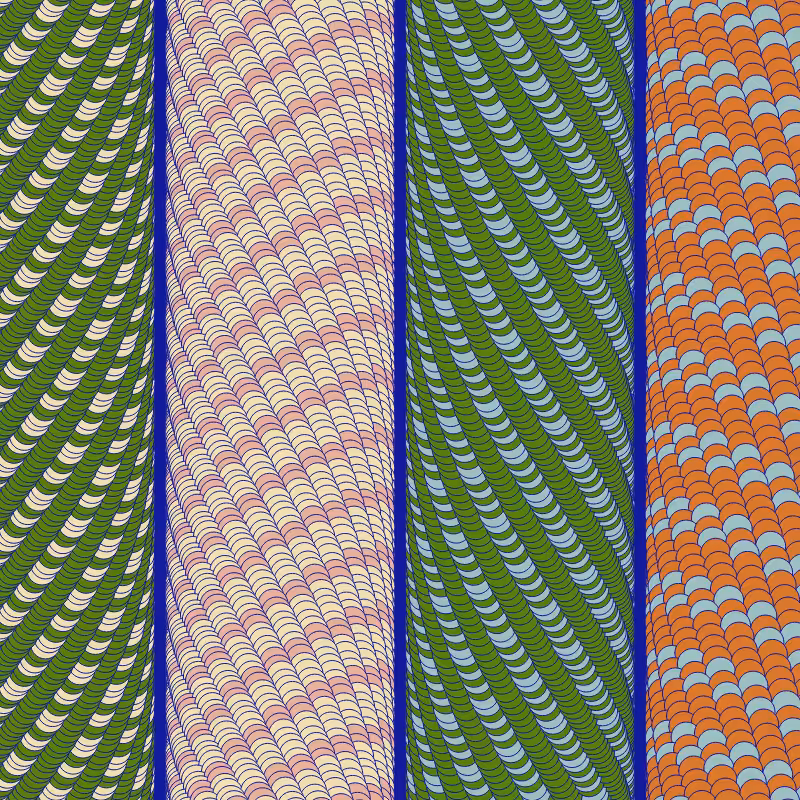 Patterns of infinity colorized #3
