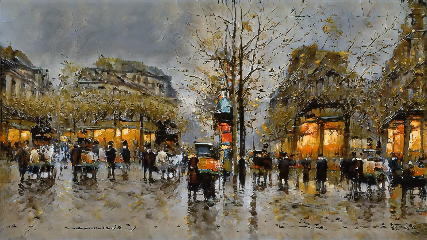 Paris Street Scene #9