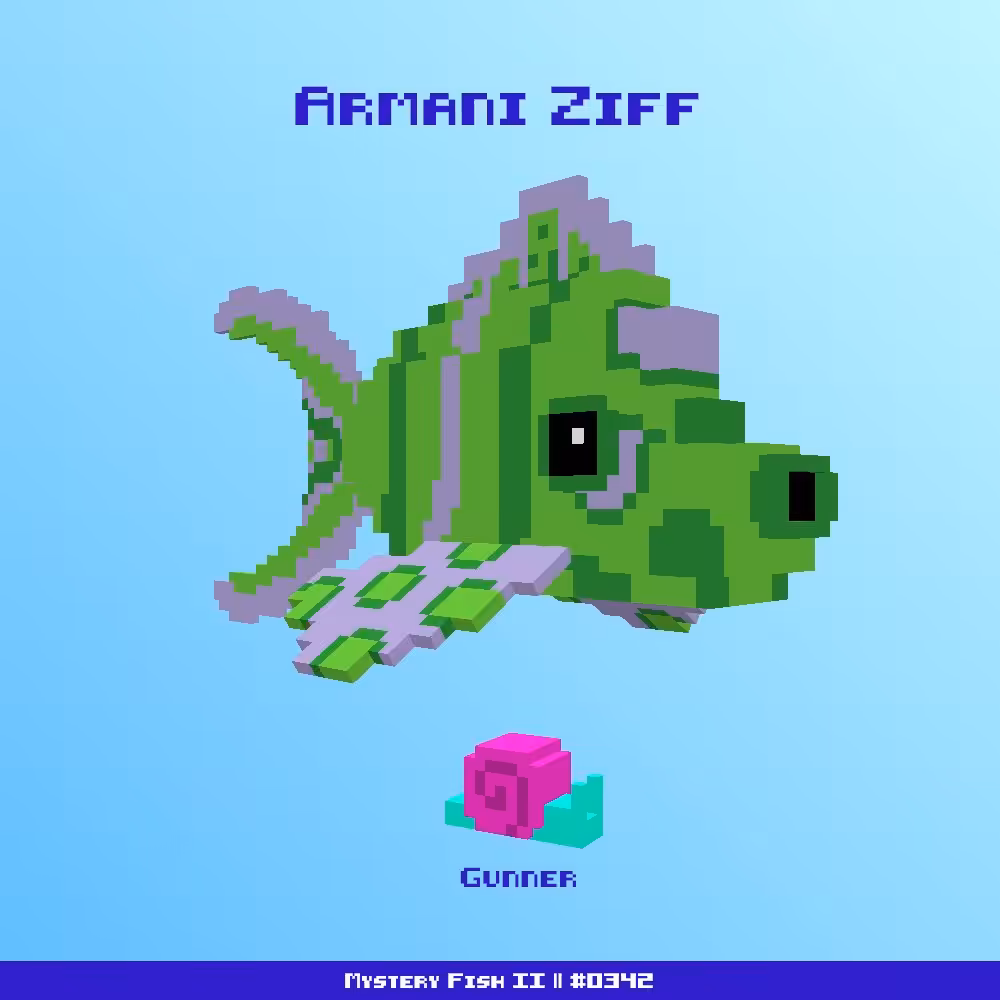 Armani Ziff :: Mystery Fish 0342/1000