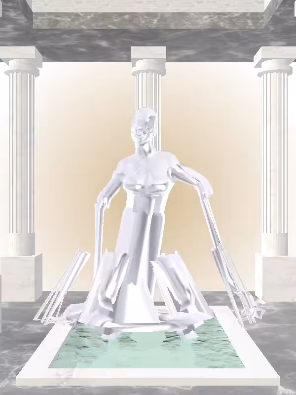 HeavenComputer: The Dancing Silver Chrome Woman #85