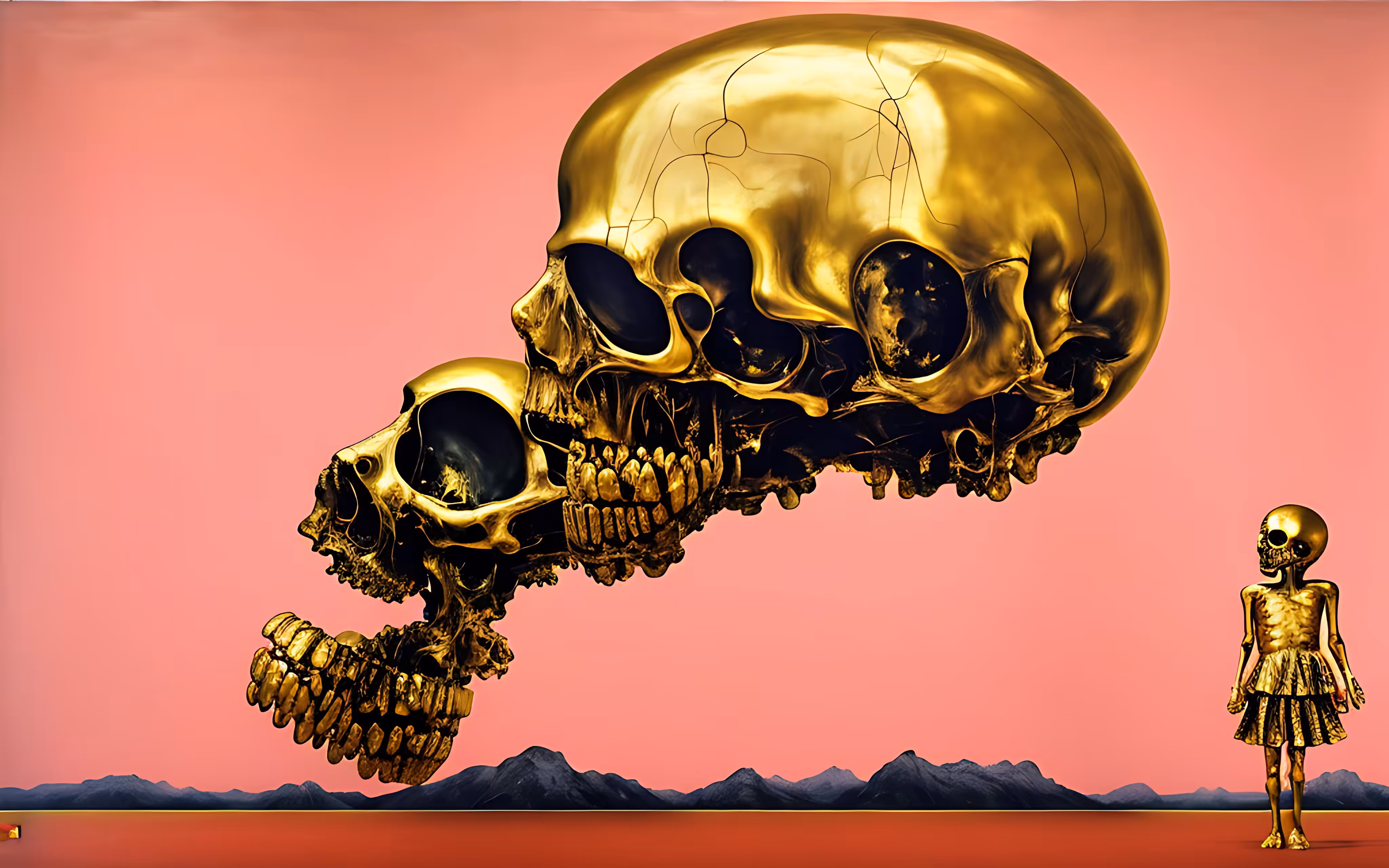 "Skulls of friends"-54