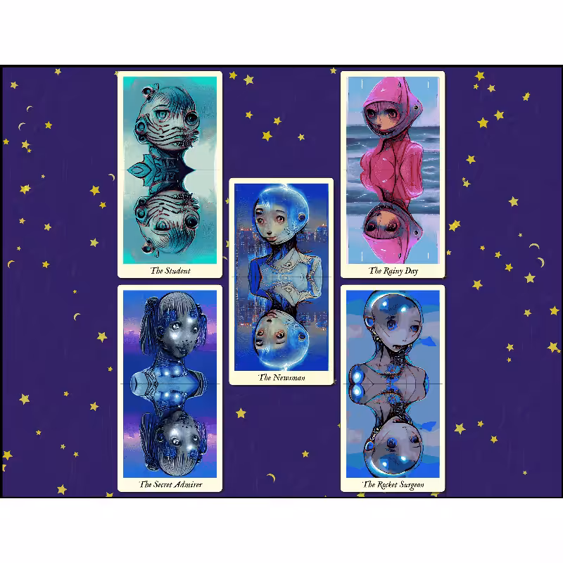 Reflexions - the fxhash tarot #29
