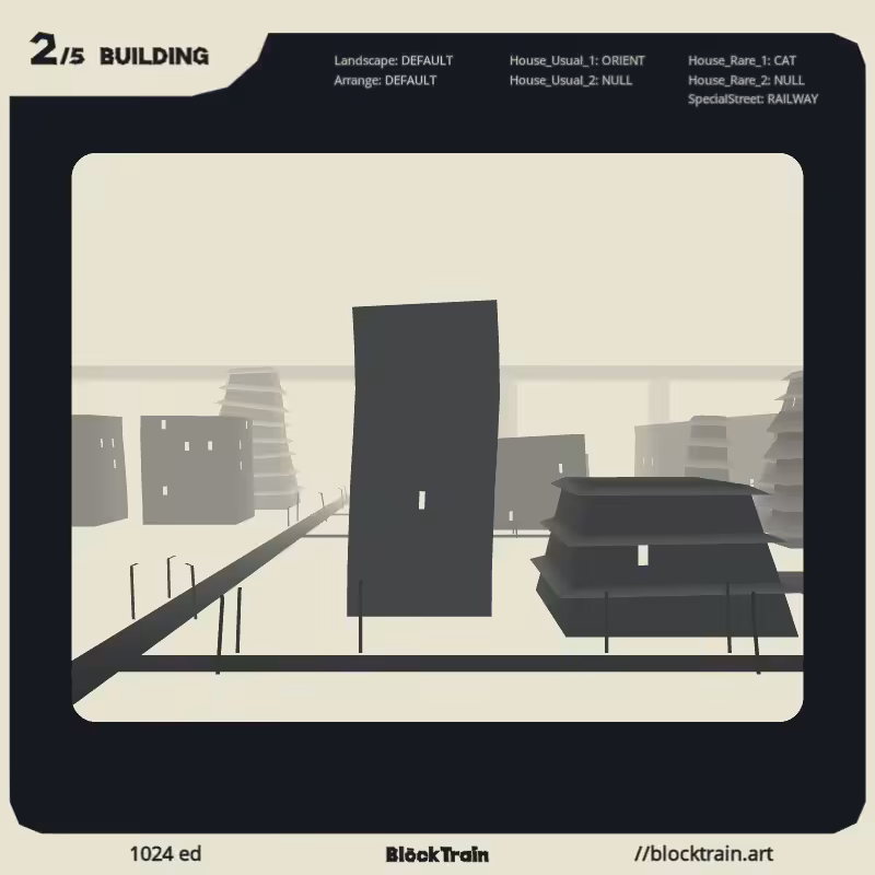 BlockTrain Building #70