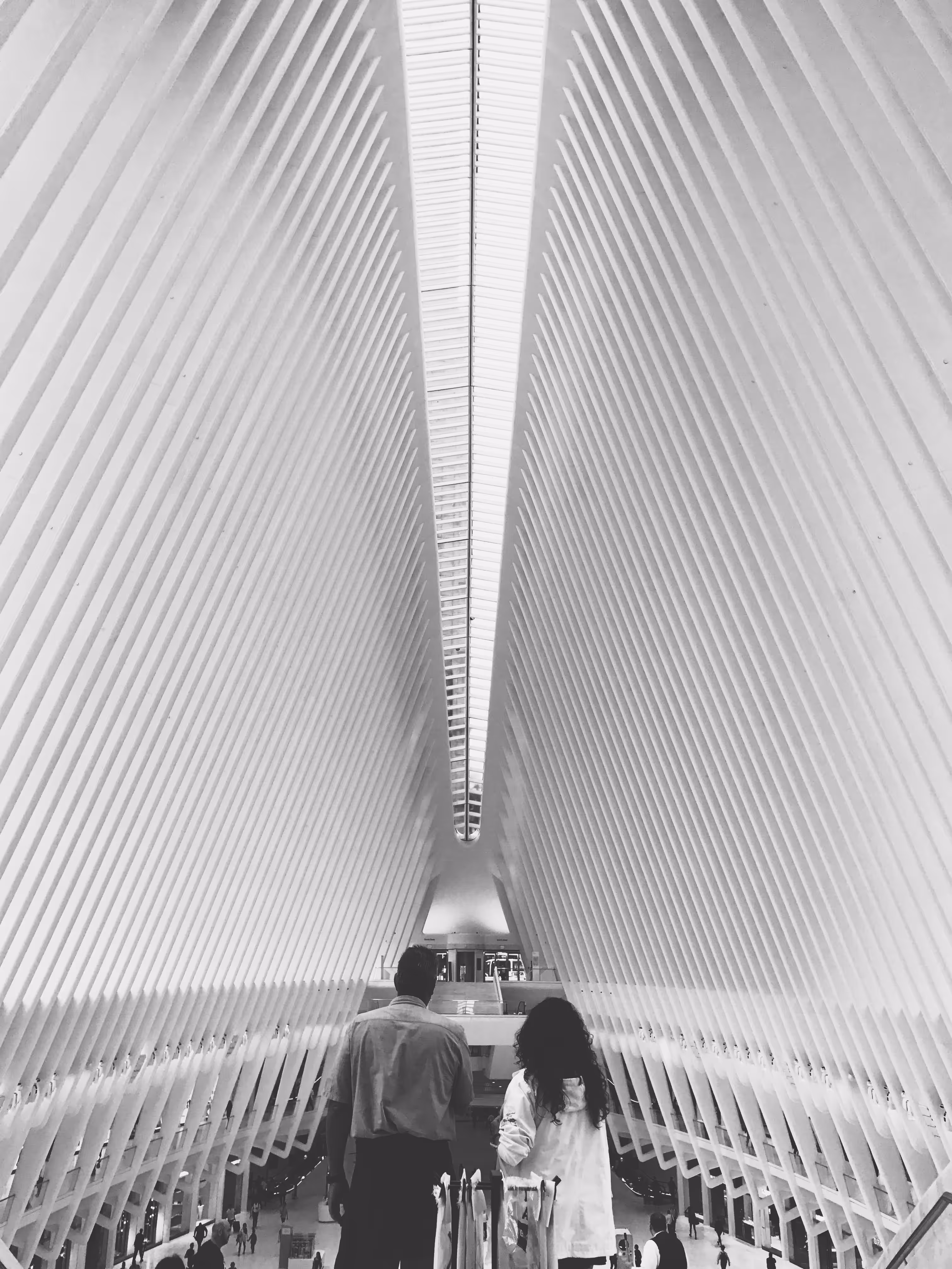 standing still