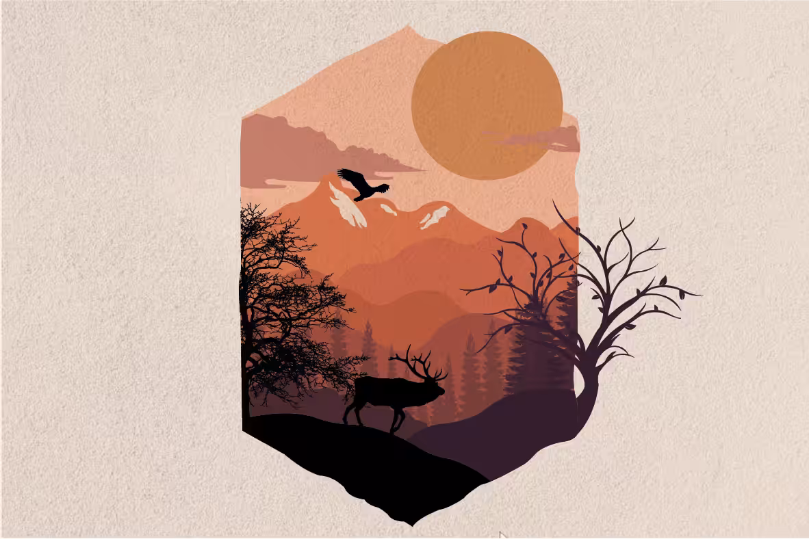 Nature illustration o1