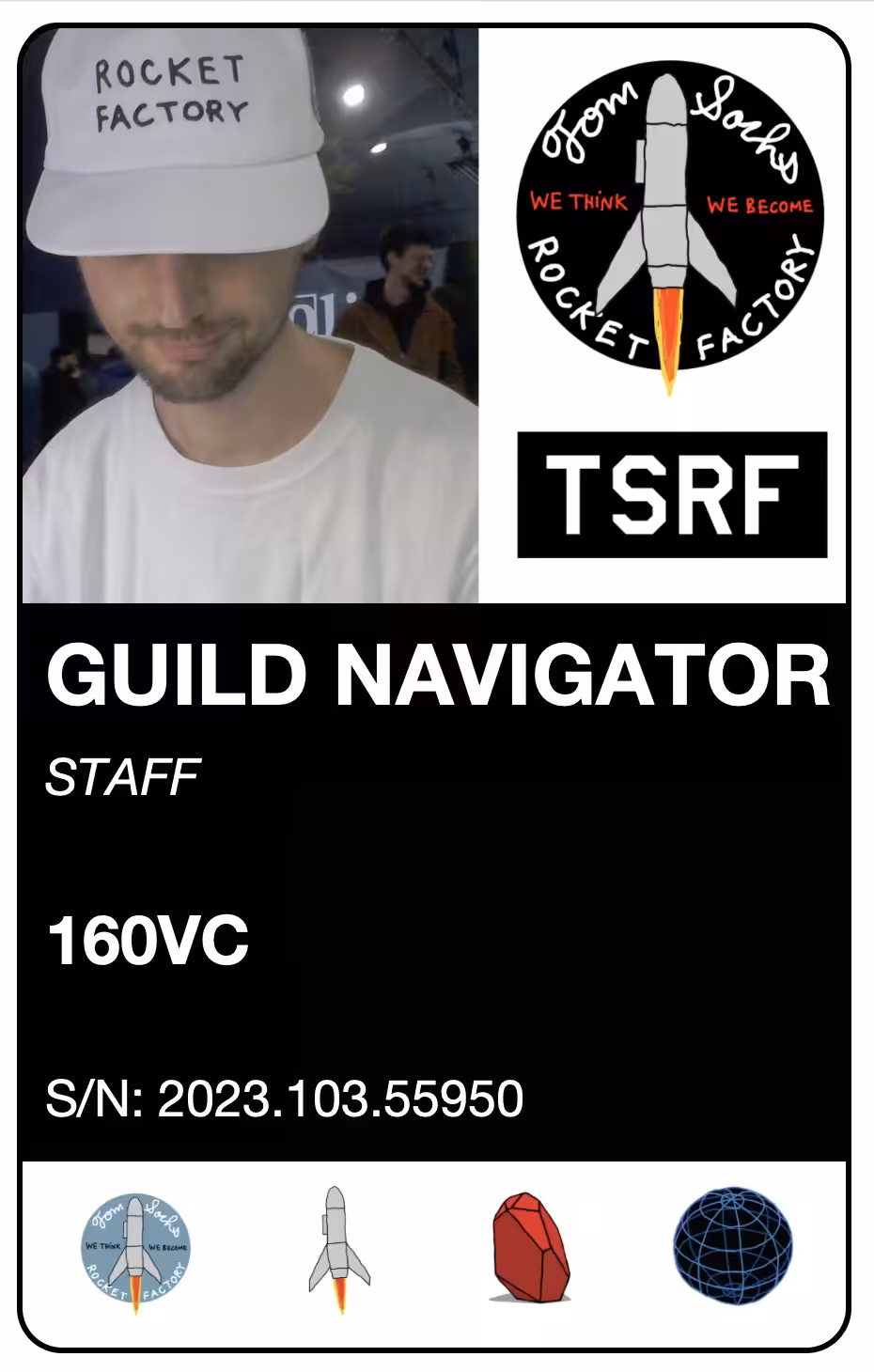 Rocket Factory - ID: TSRF ID S/N 2023.103.55950