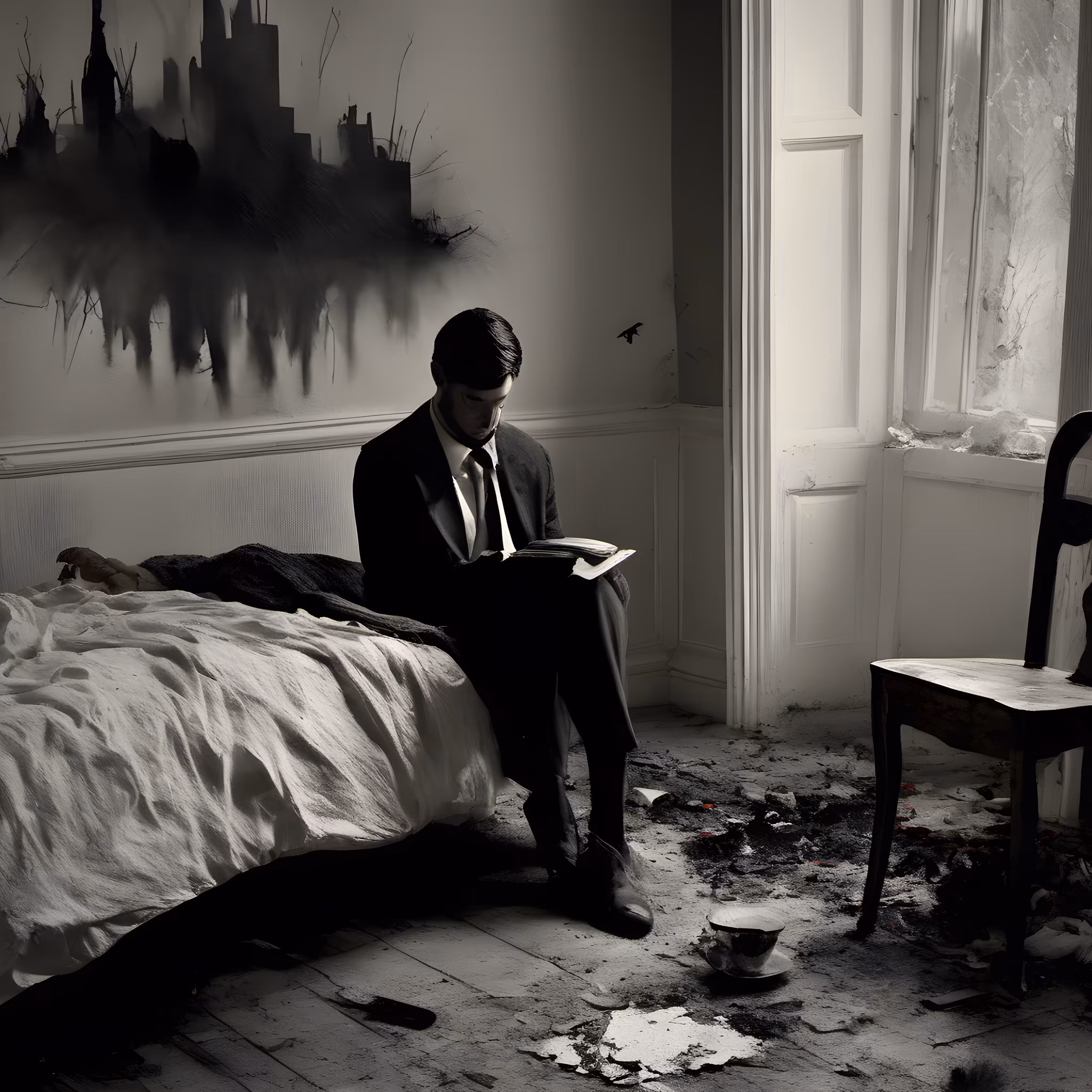 "Solitude in Blur"