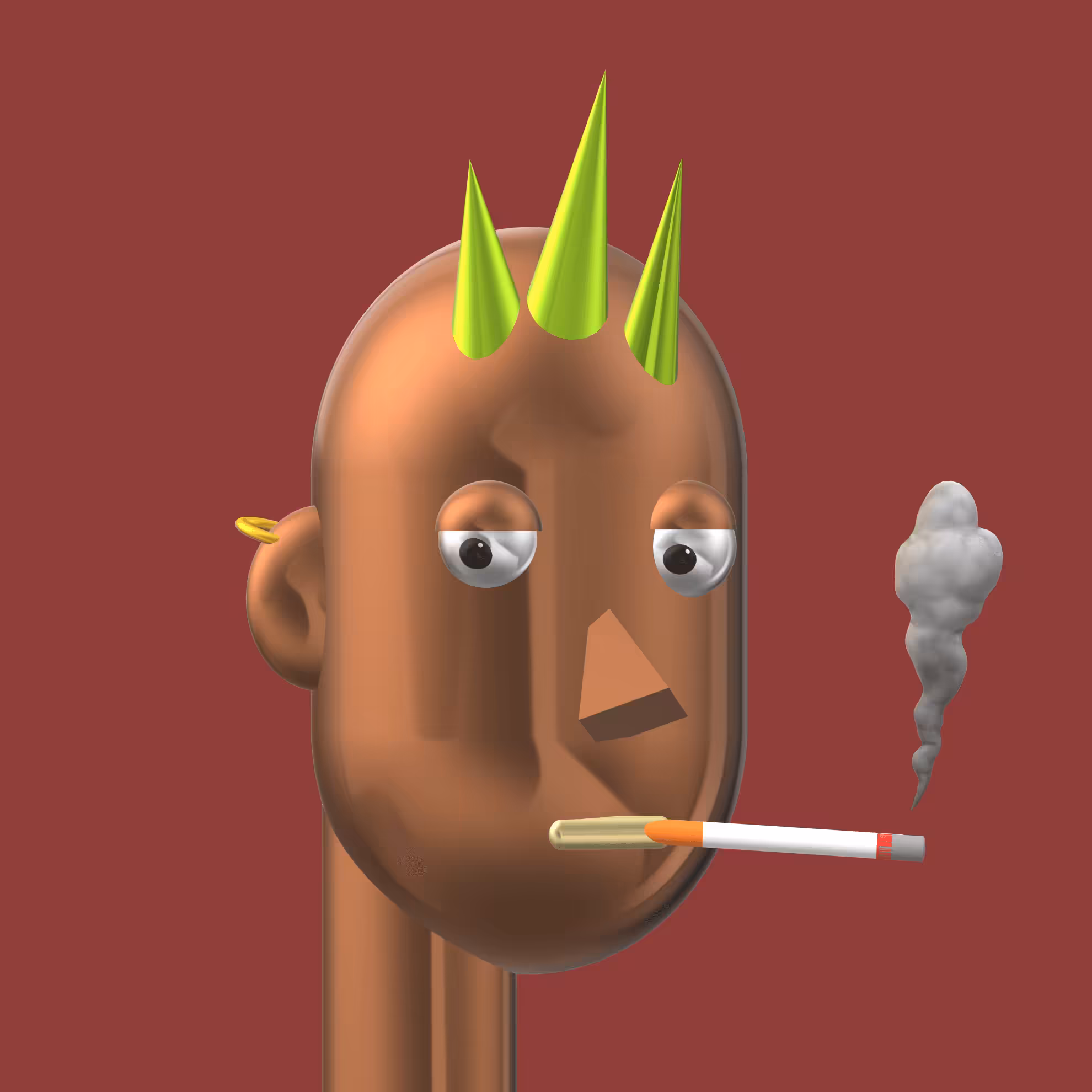 3D Metal Punk #41