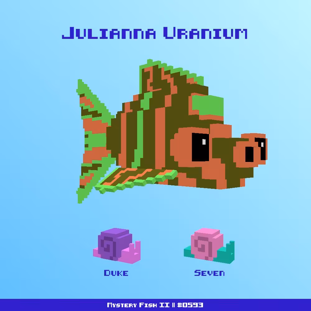 Julianna Uranium :: Mystery Fish 0593/1000