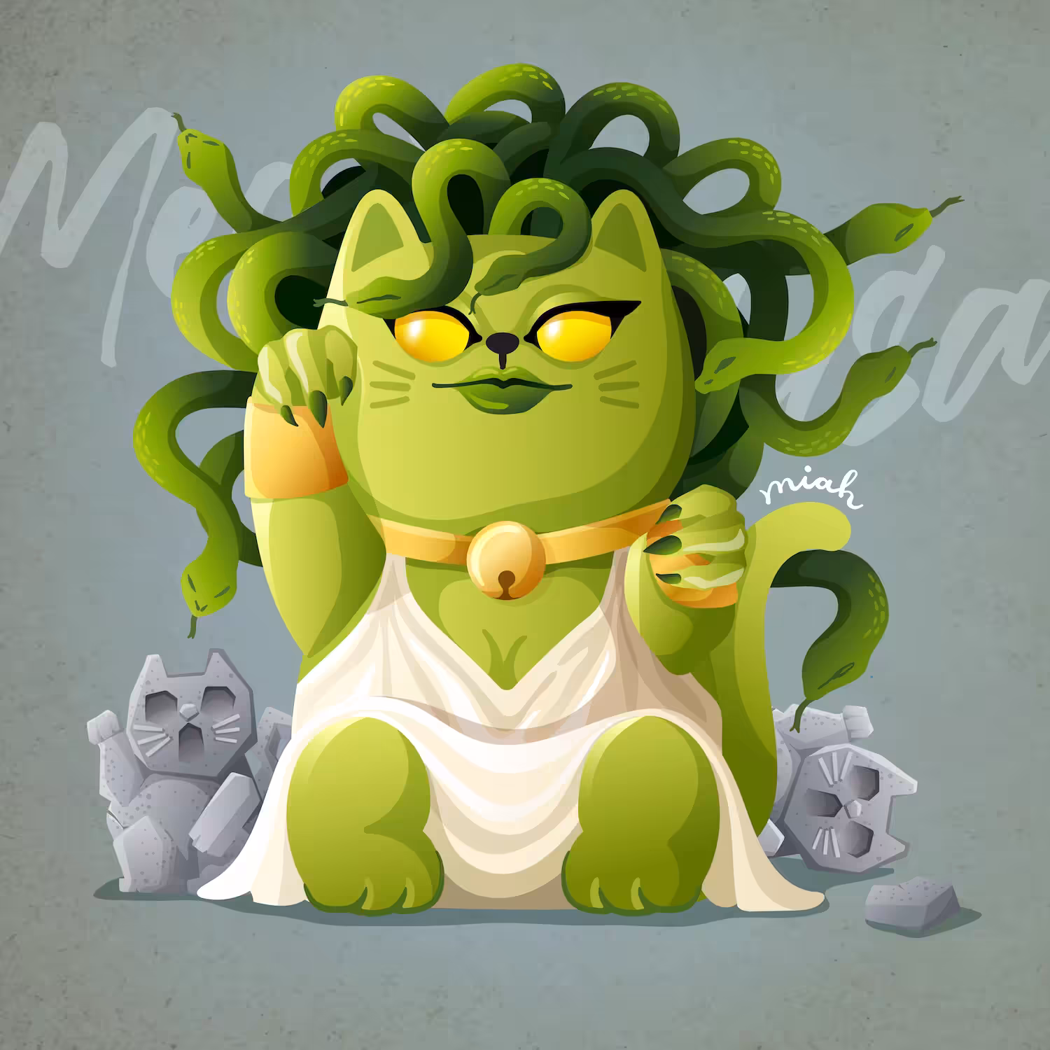 Manekineko x Horror Story : Meow Medusa