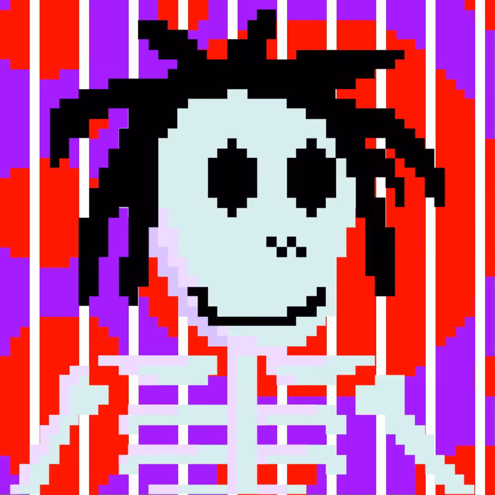 PIXEL SKULLETTI 1 #320