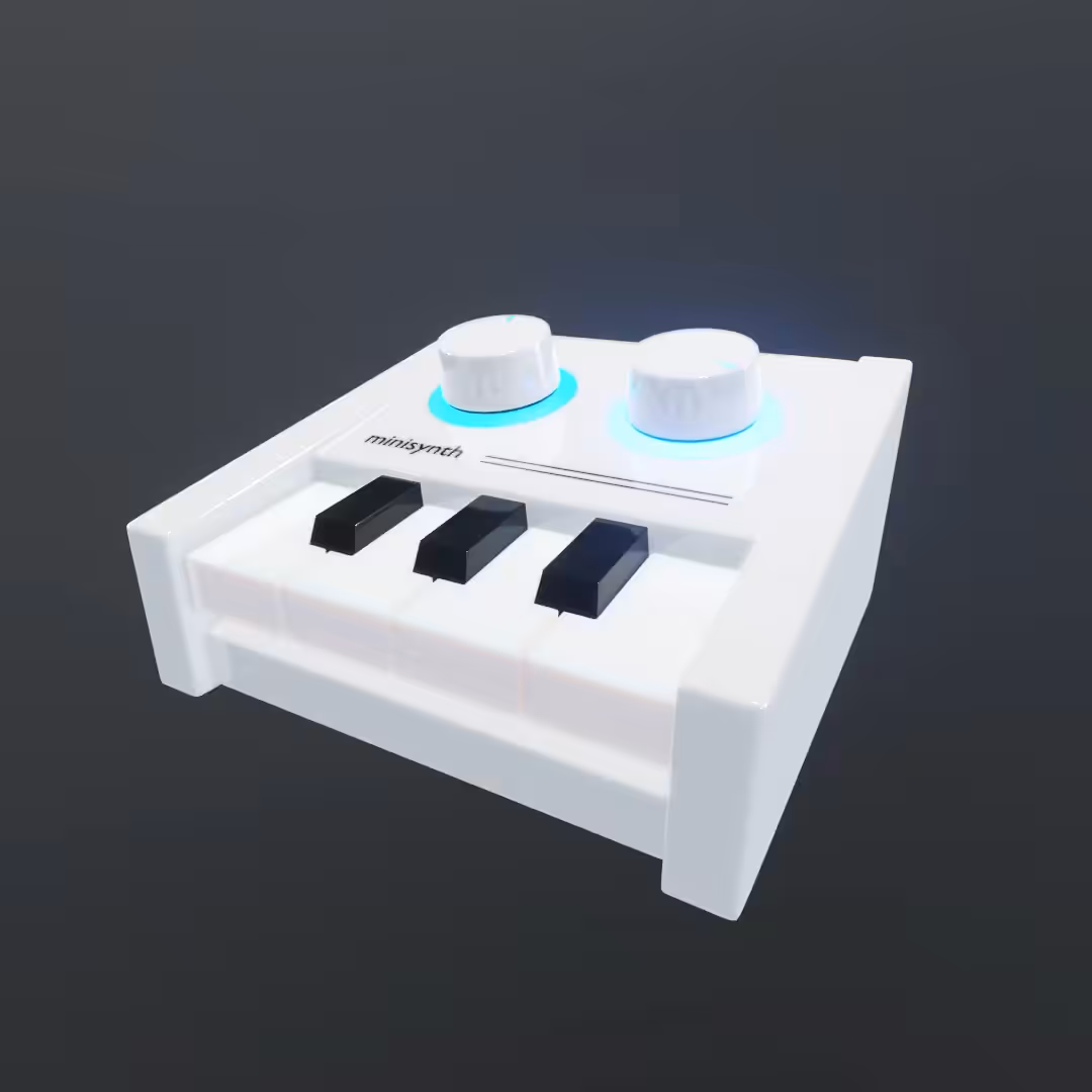 white synth